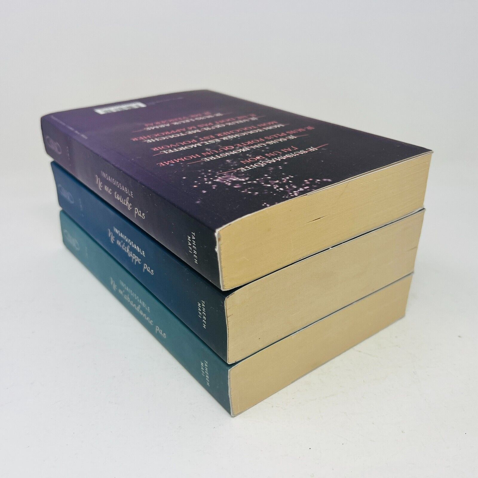 Insaisissable Tome 1-2-3 de Tahereh Mafi en Français/French Ne Me Touche Pas Lot