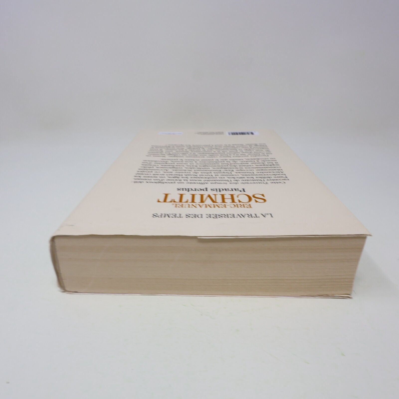 2021 Paradis Perdus Roman Éric-Emmanuel Schmitt La Traversée des Temps #1 Livre