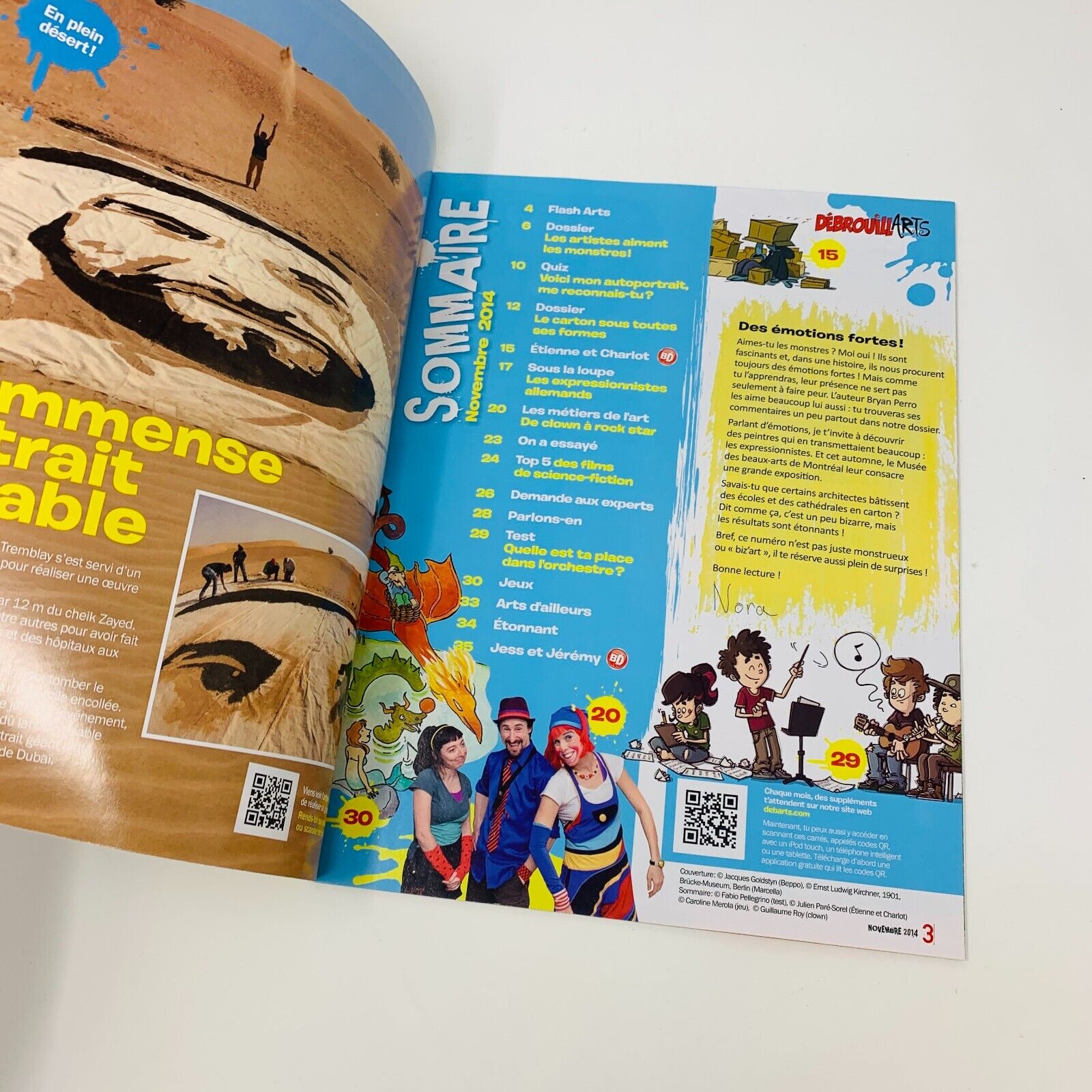 Lot de 9 Magazines Les DébrouillArts & Terre des Débrouillards Enfants Français