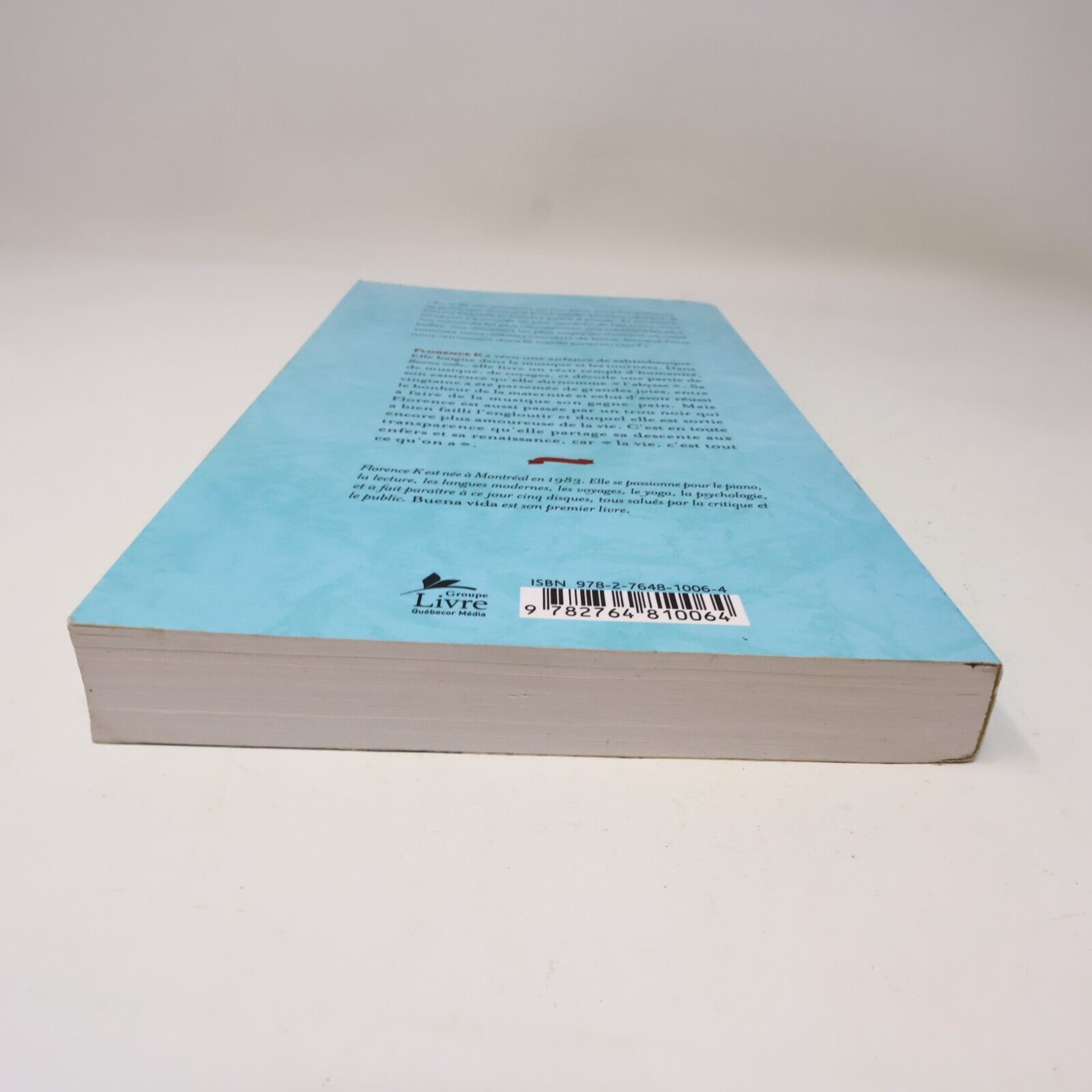 2015 Buena Vida de Florence K Biographie Libre Expression Français Livre PB Art
