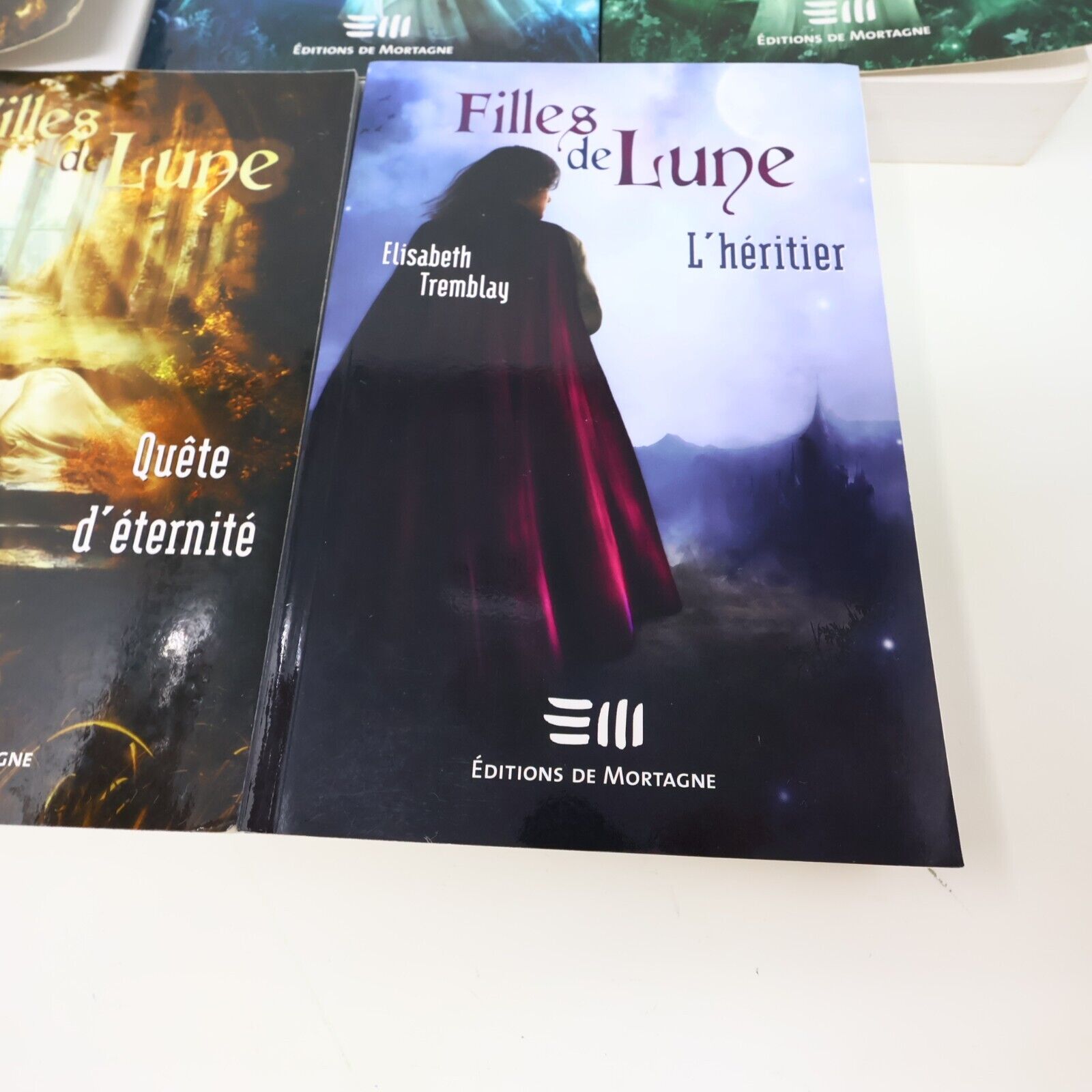 Filles de Lune #1-5 Lot 5 Livres Elisabeth Tremblay Série Complète De Mortagne
