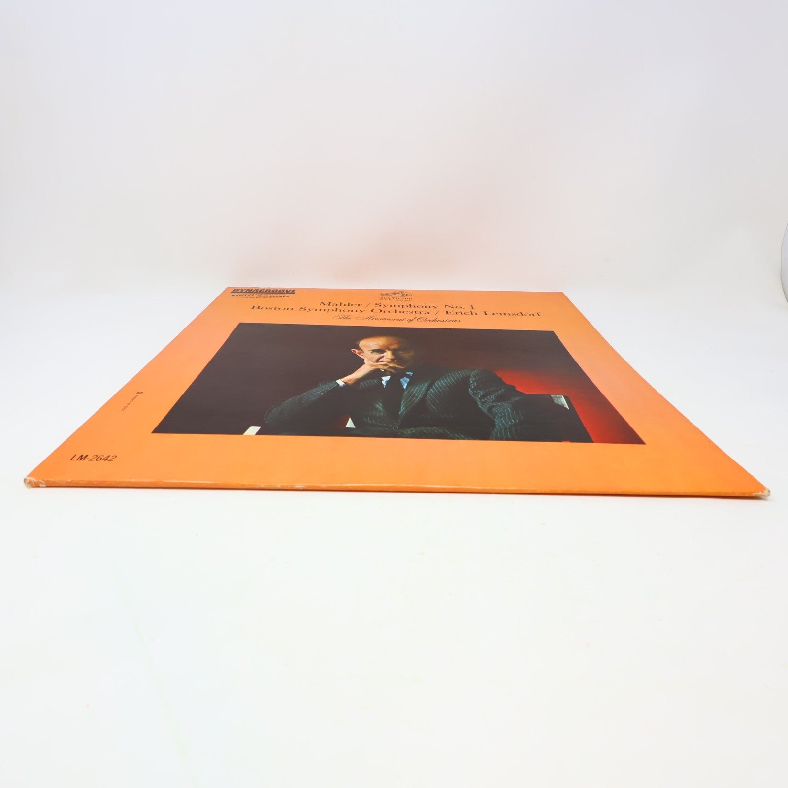 Mahler Boston Symphony Orchestra Erich Leinsdorf Symphony 1 Record LM-2642 Mono