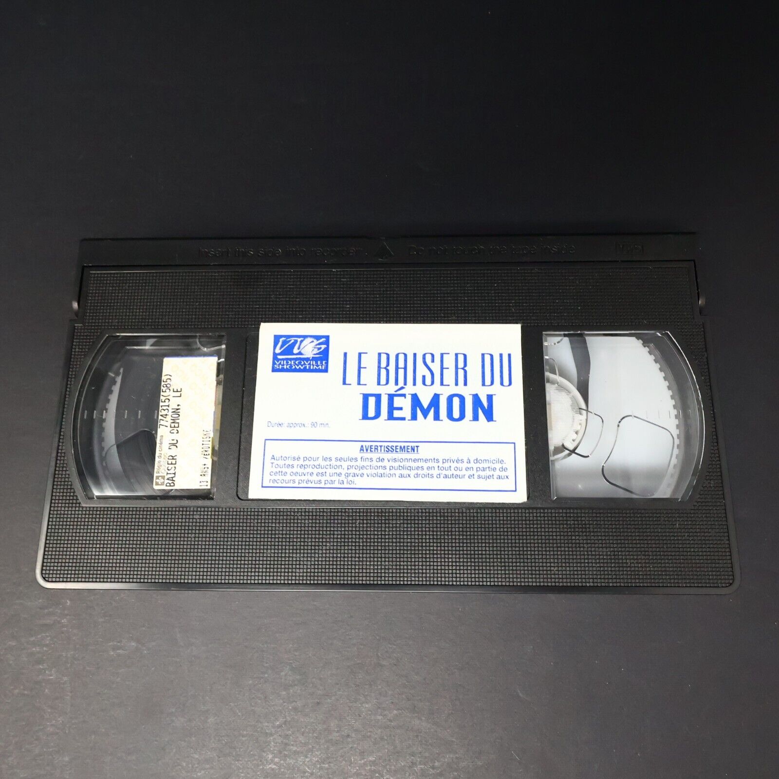 1998 Le Baiser du Démon VHS Testé Français Jeff Fahey Serpent's Lair in French