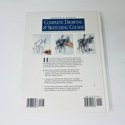 2001 Complete Drawing & Sketching Course Stan Smith Reader's Digest Hardcover