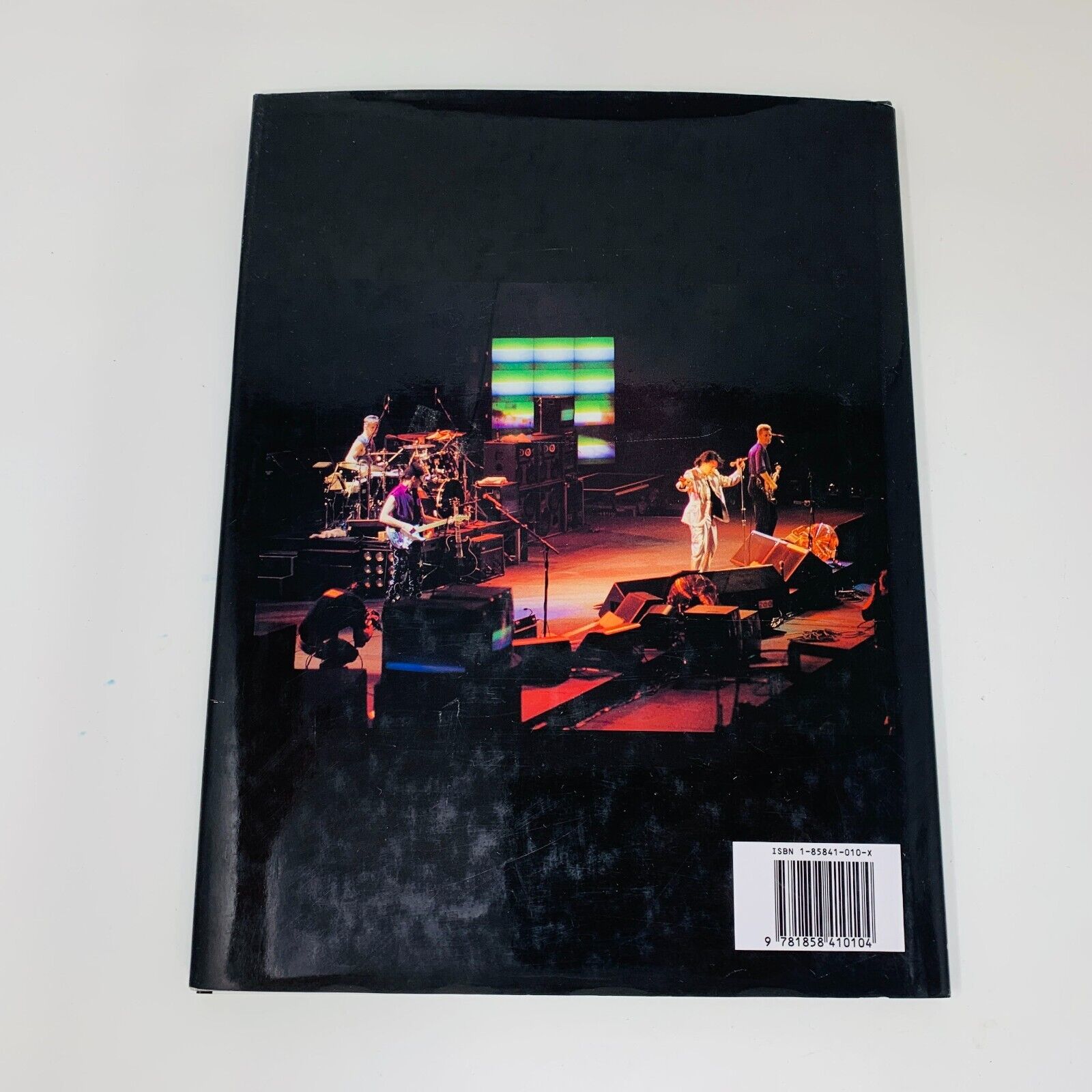 1993 U2 Bison Books Hardcover DJ Jackie Shirley Band Group Show Pictures Story