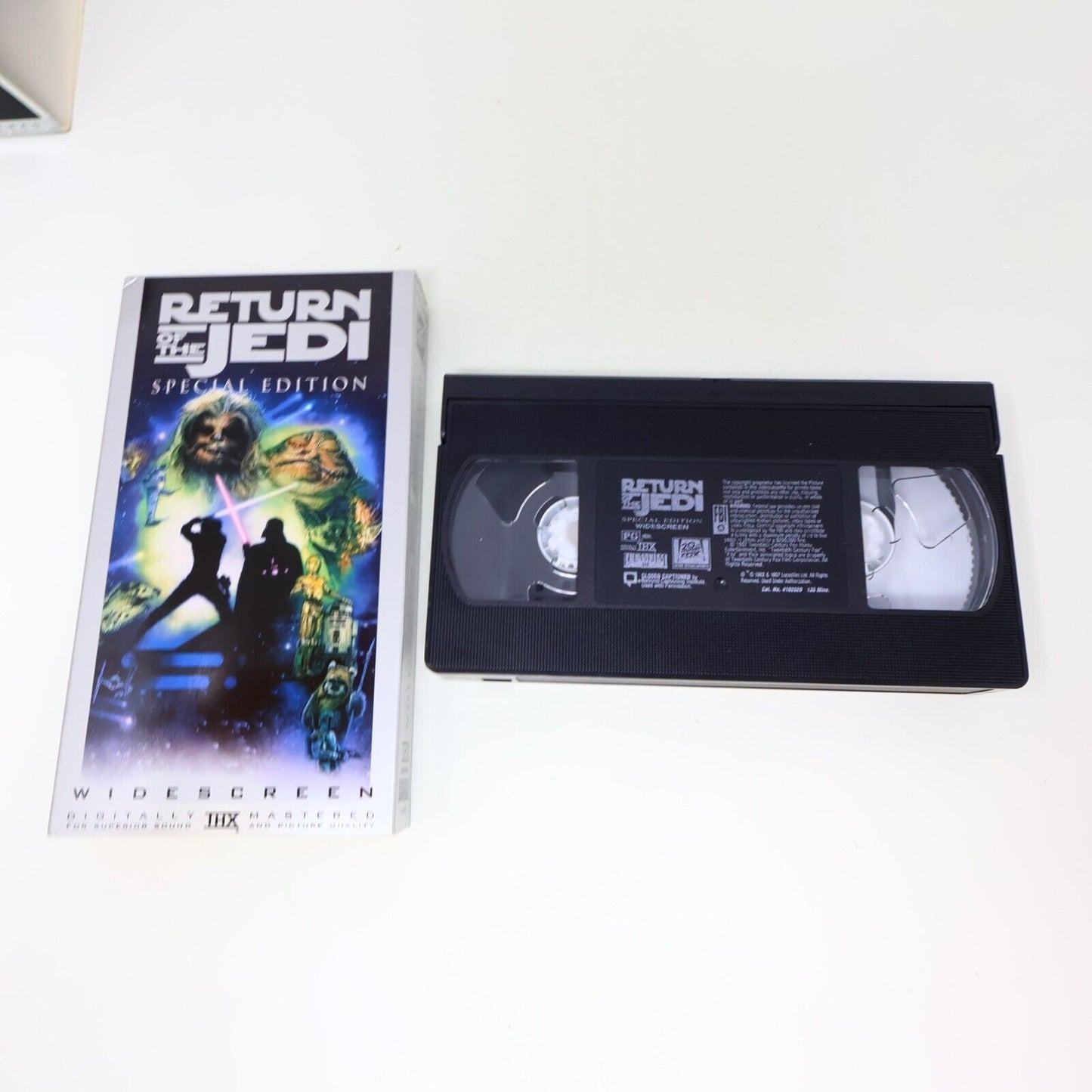 Star Wars Trilogy VHS Special Platinum Widescreen Edition Tested Fox Video 1997