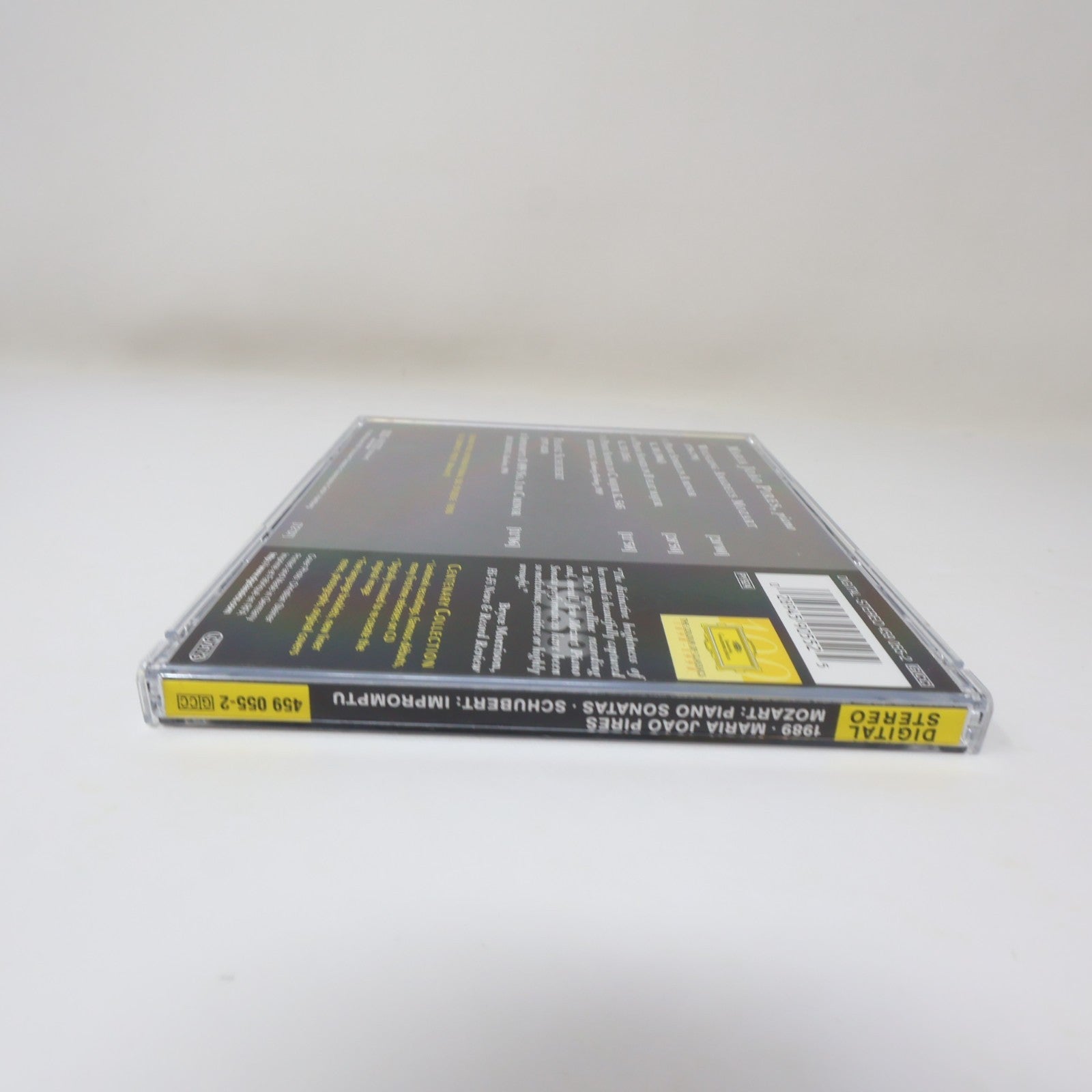 1989 Maria Joao Pires Mozart Schubert Piano CD Deutsche Grammophon 90s