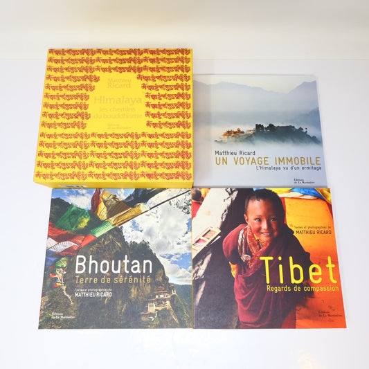 Himalaya les Chemins du Bouddhisme Coffret Matthieu Ricard Martinière 2009 PB