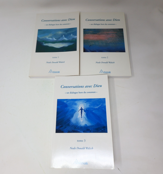 Conversations avec Dieu #1-3 Neale Donald Walsch Un Dialogue Hors du Commun Lot