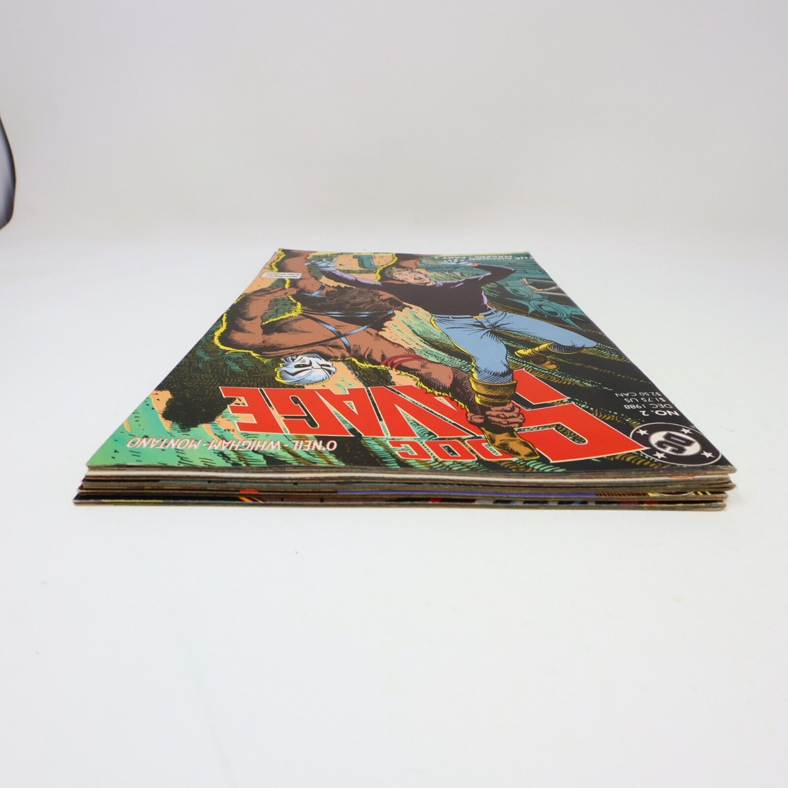 Lot 5 Doc Savage #2-5 7 Denny O'Neil/Rod Wigham/Steve Montano DC Comics 1988-89