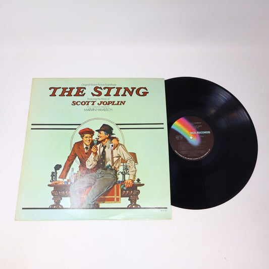 Marvin Hamlisch / Scott Joplin The Sting LP Record Movie Soundtrack 1974 MCA-390