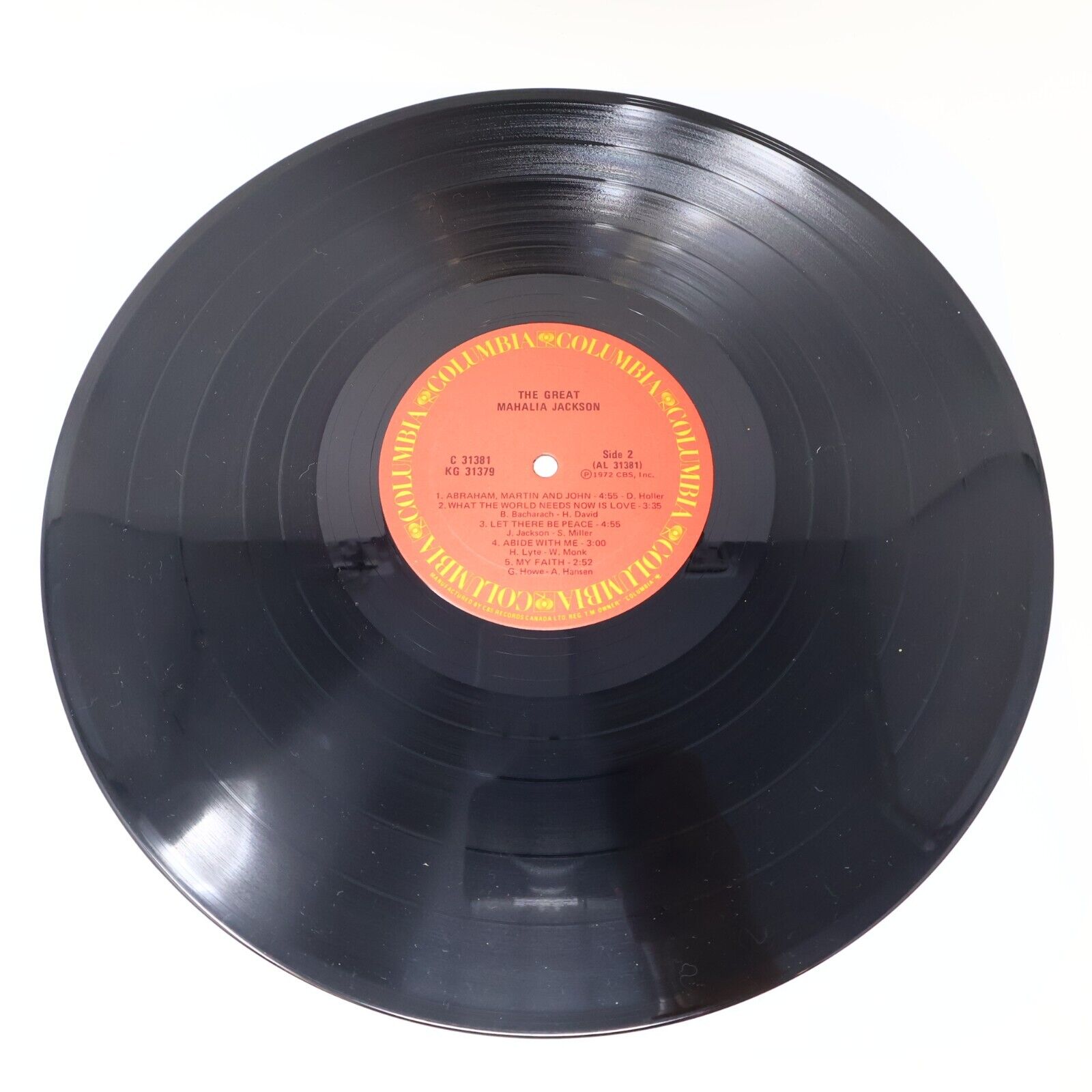 The Great Mahalia Jackson 2x LP Record Vinyl KG 31379 Canada 1972 Rock Of Ages