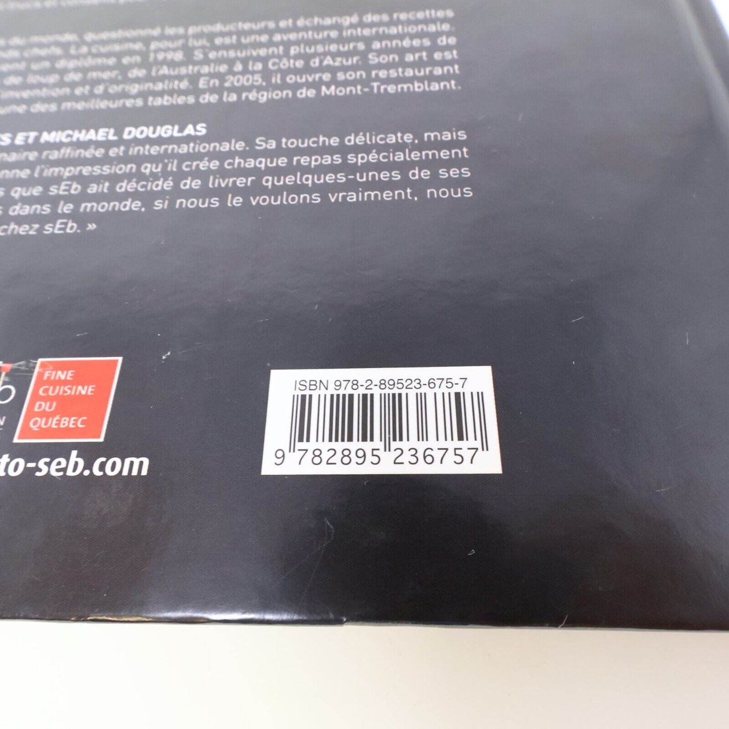 2011 L'Artisan Culinaire Chef Sébastien Houle Modus Vivendi Français Hardcover