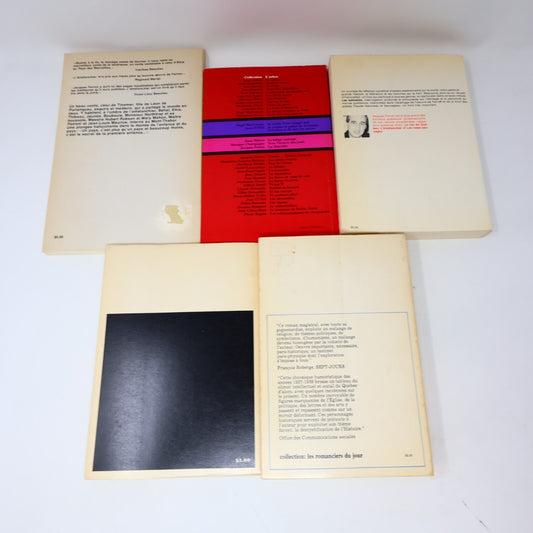 Jacques Ferron Lot 5 Livres L'Amélanchier/Ciel du Québec Littérature Québécoise