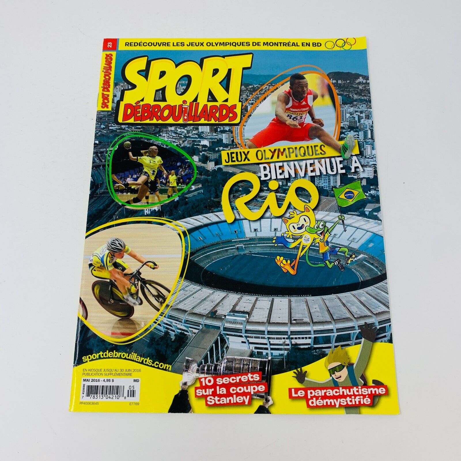 Sport Débrouillards 12 Magazines Enfants Français 2012-16 Années Incomplètes Lot