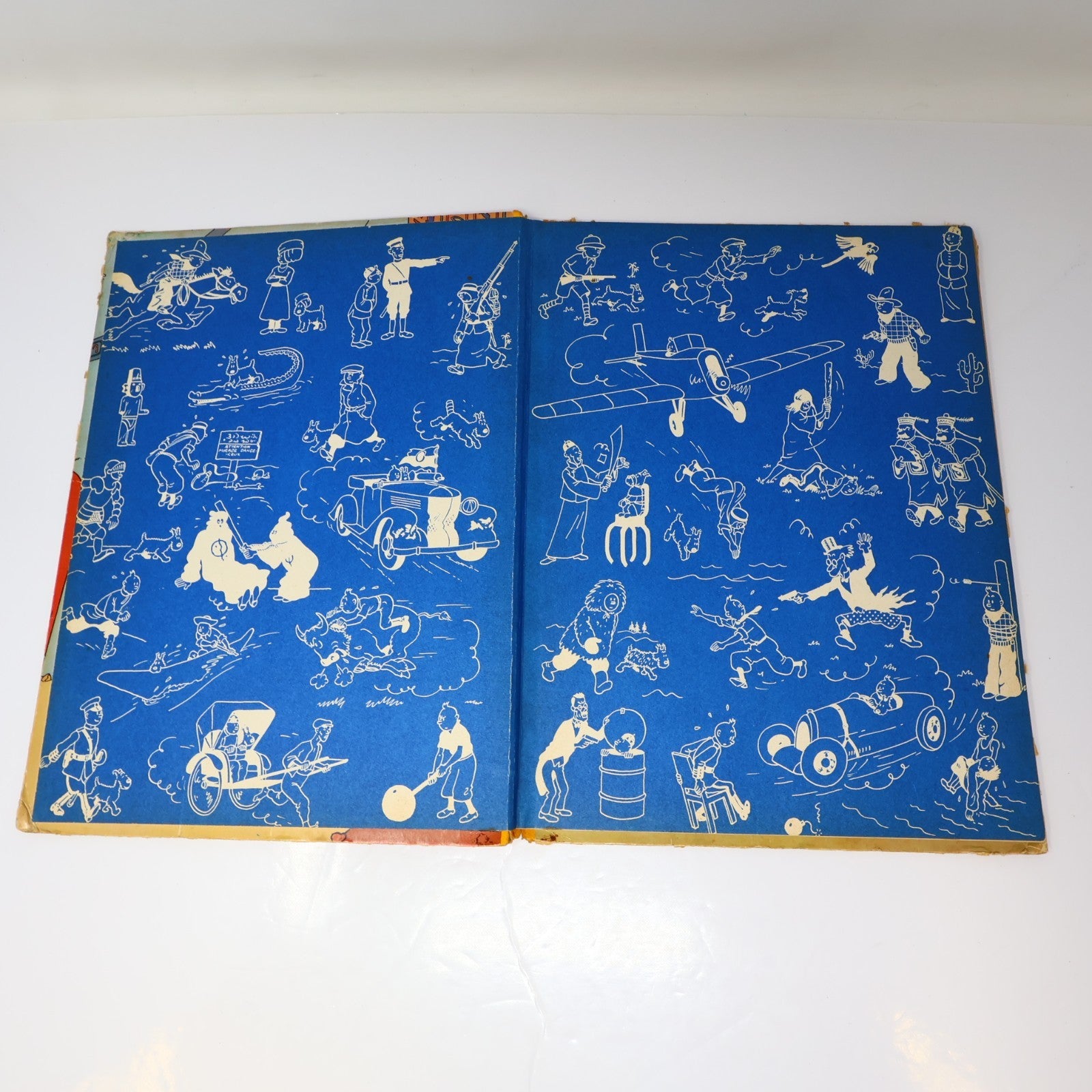 Tintin Les Cigares du Pharaon Hergé Casterman B14 1955 EO Couleur Français HC