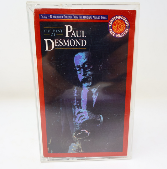 The Best Of Paul Desmond Cassette Jazz Contemporary Masters Epic VZT 45484