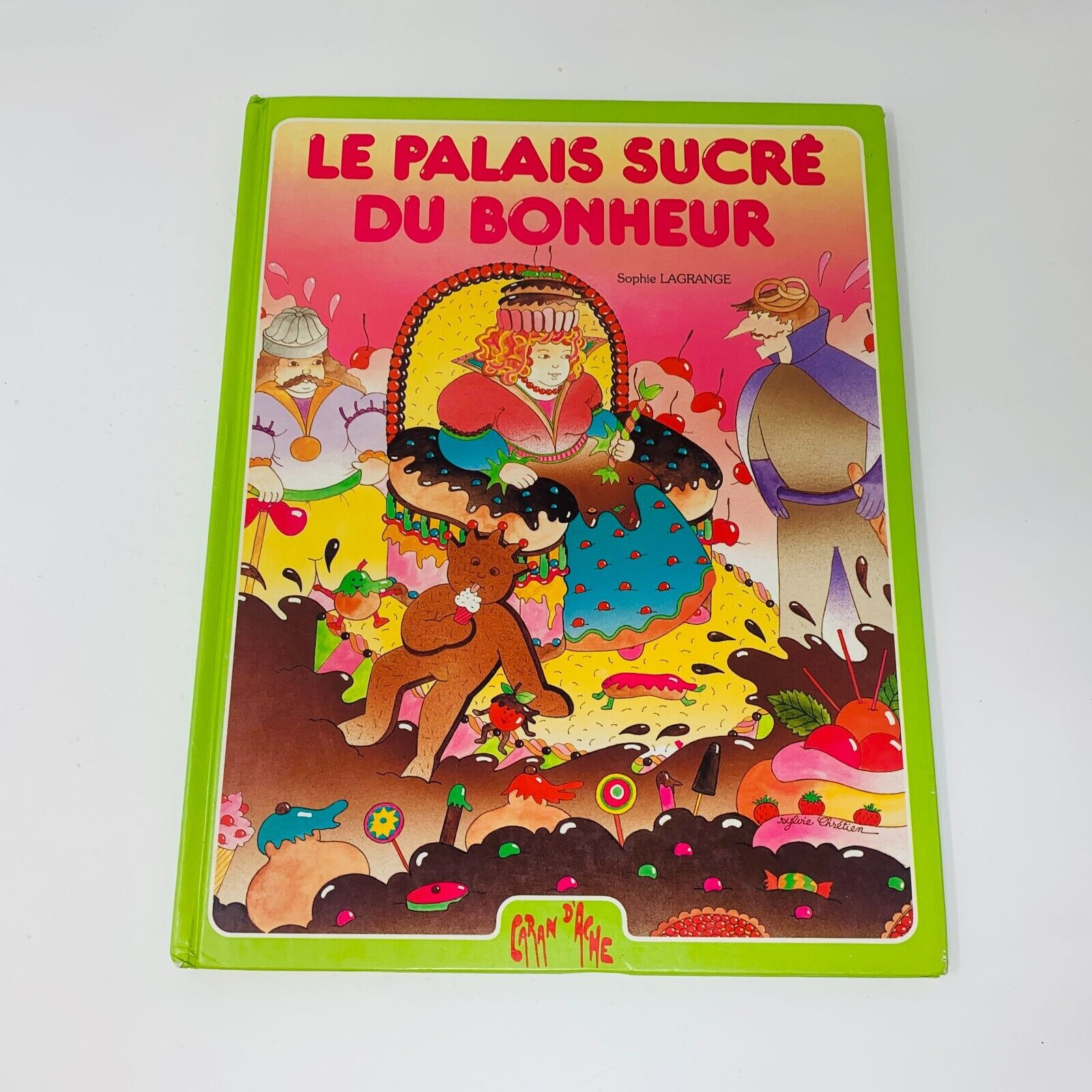 2x Caran D'Ache Mon Ami le Poney/Palais Sucré du Bonheur Lot Livres Enfants 80s