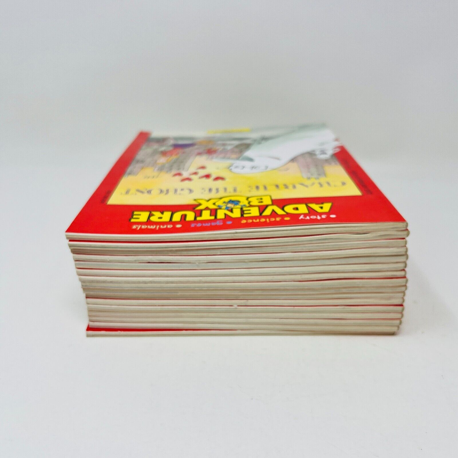 Lot of 16 Adventure Box Bayard Children UK Magazines #60-75 Story/Science/Games