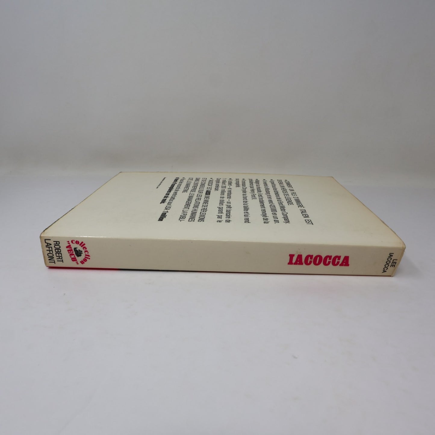 Iacocca Lee Iacocca/William Novak Robert Laffont 1985 PB Français Biographie 80s
