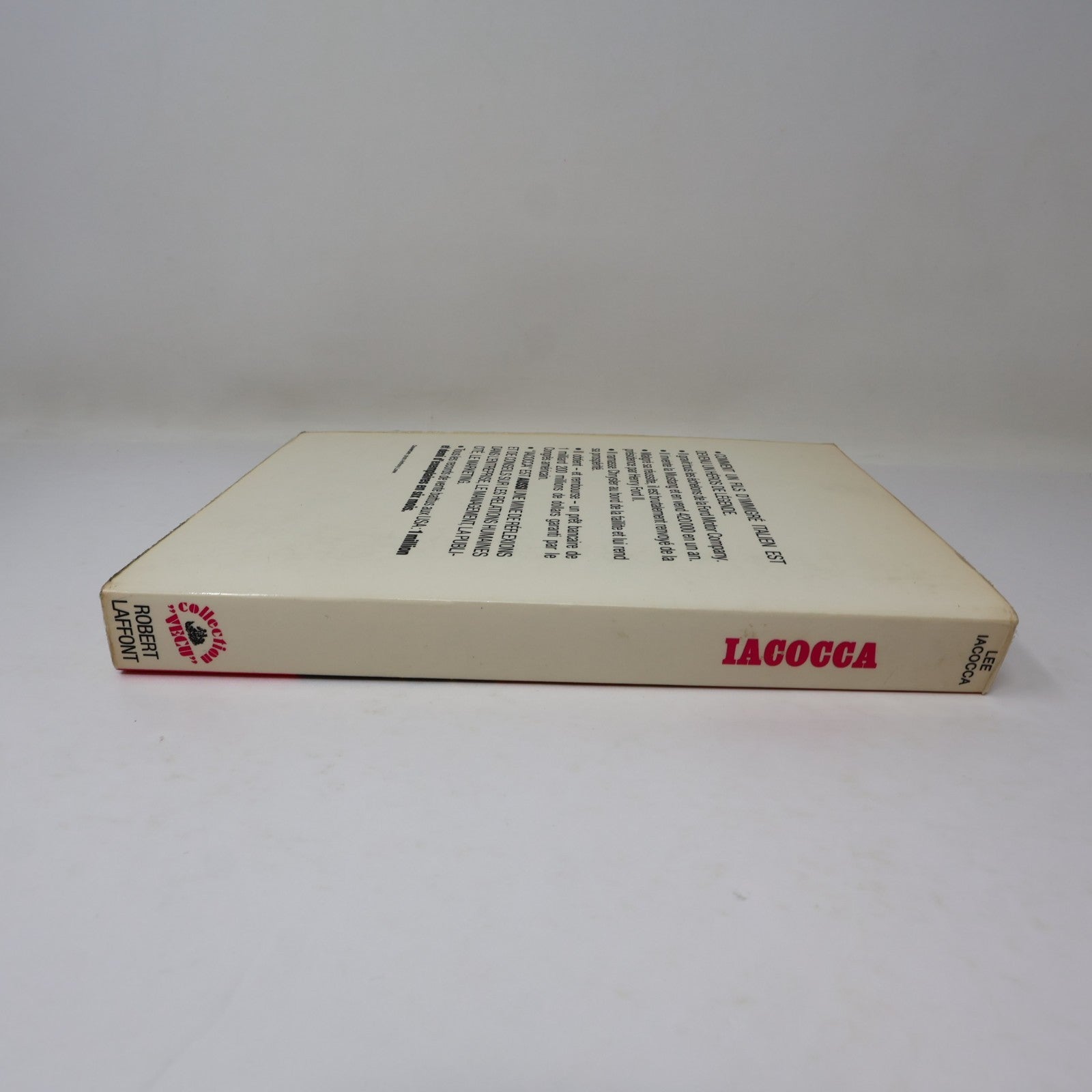 Iacocca Lee Iacocca/William Novak Robert Laffont 1985 PB Français Biographie 80s
