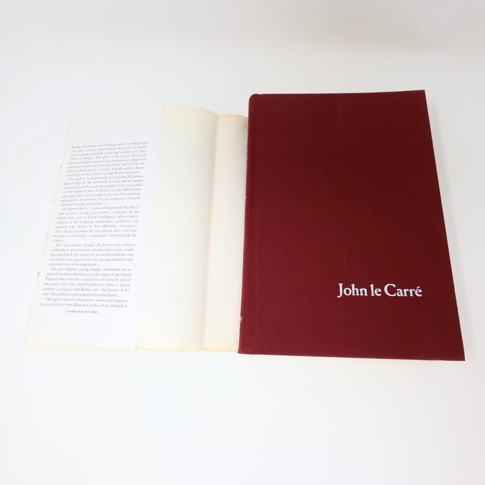 1983 The Little Drummer Girl John le Carré Knopf Hardcover Espionage Spy Book HC