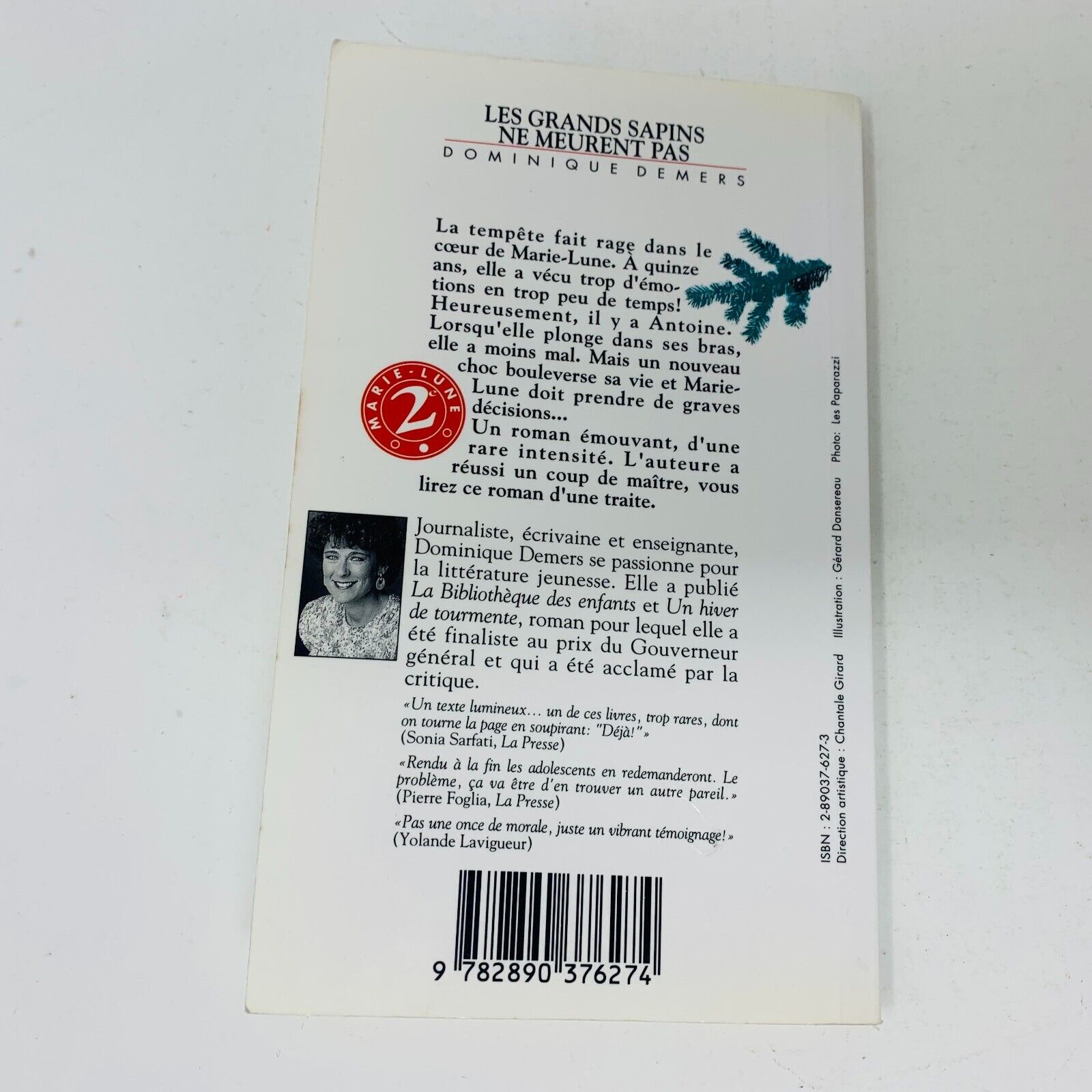 3x Marie-Tempête Série Complète Titan Jeunesse Dominique Demers Lot 3 Livres 90s