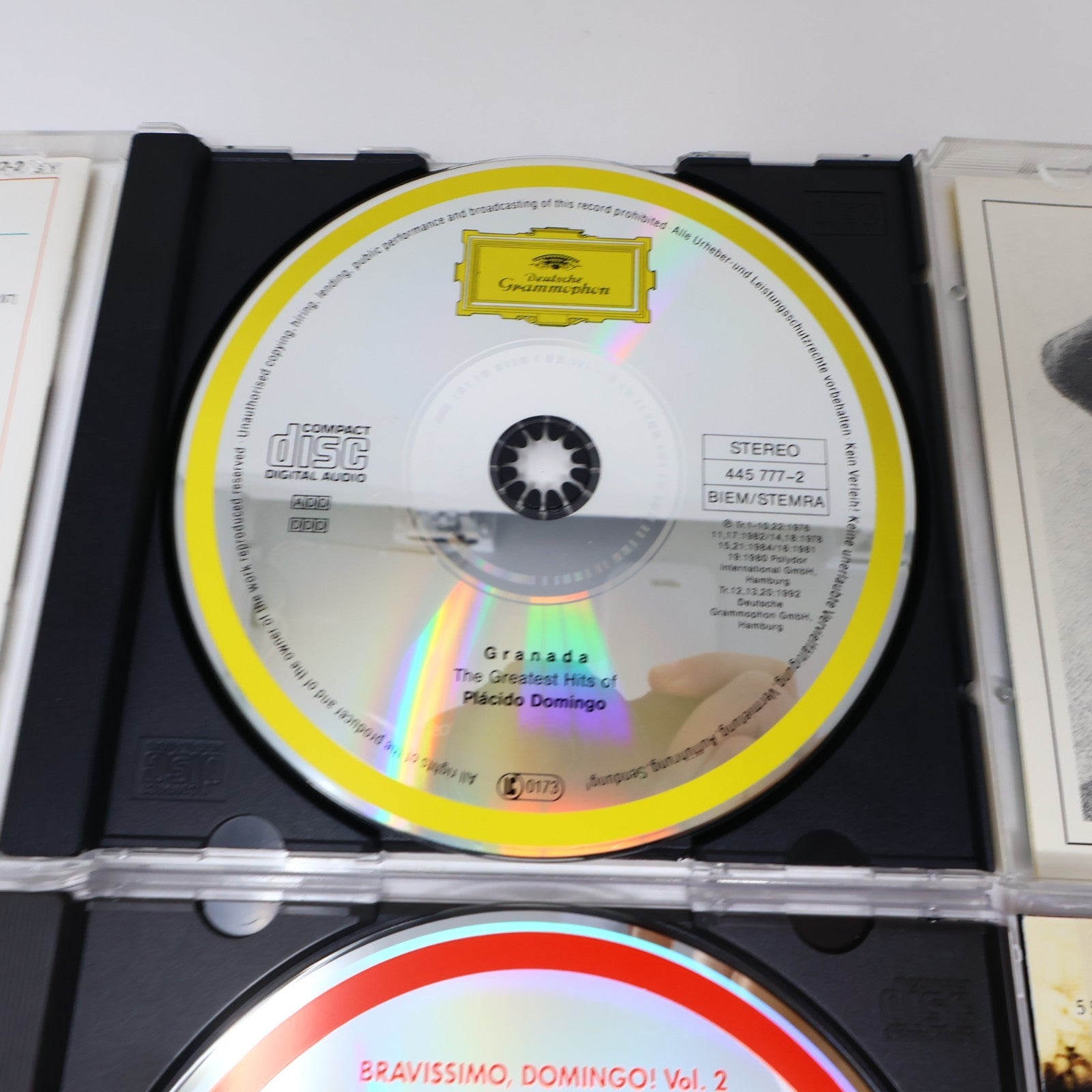 Placido Domingo 4 CD Lot Granada Greatest Hits/Verdi & Puccini/My Latin Soul 2