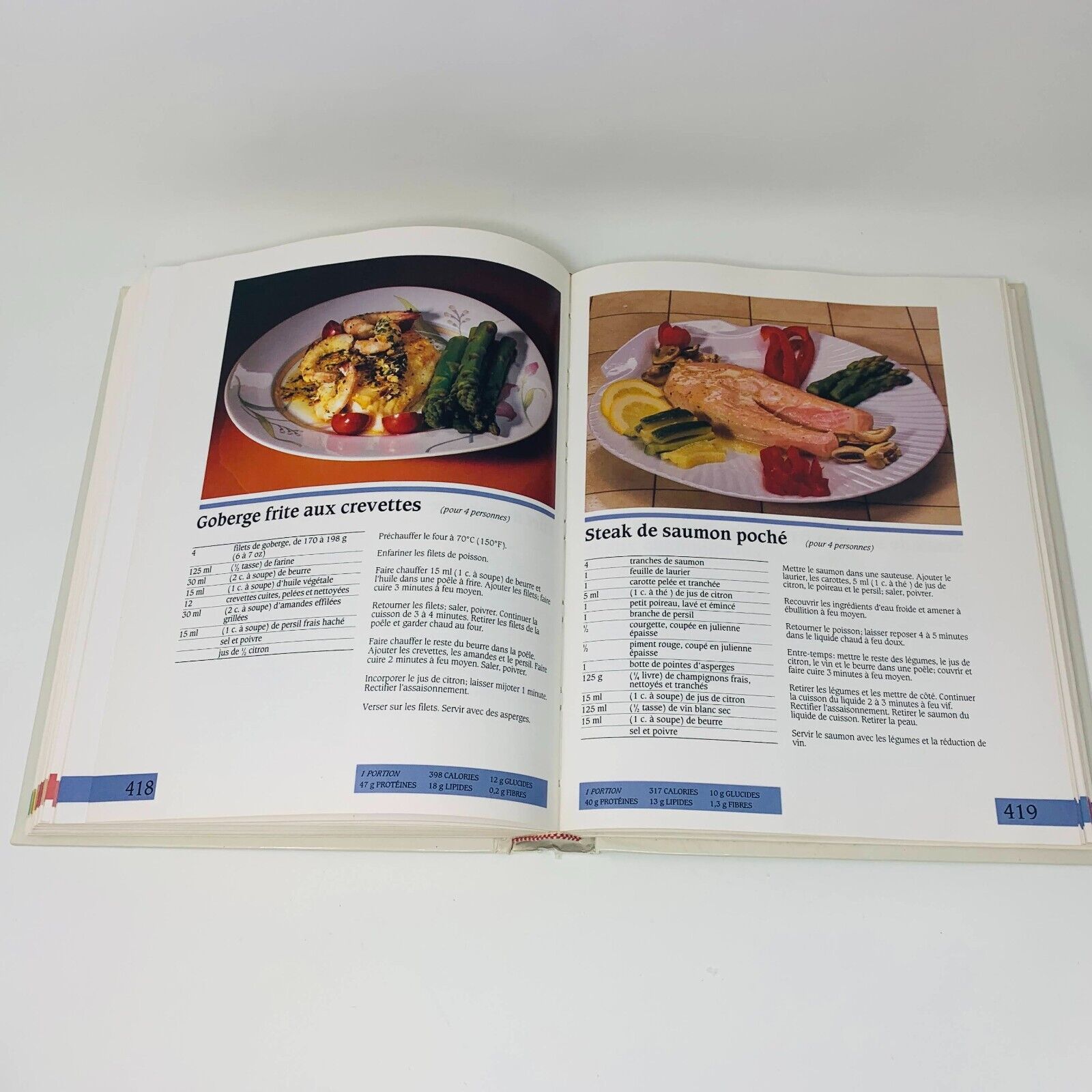 1987 Le Grand Livre de la Cuisine de Pol Martin Recettes Français Cookbook HC