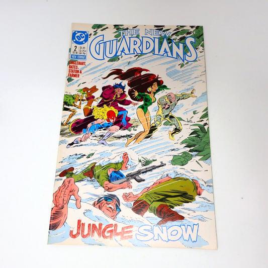 1988 Jungle Snow The New Guardians #2 Englehart/Bates/Staton/Farmer DC 80s Comic