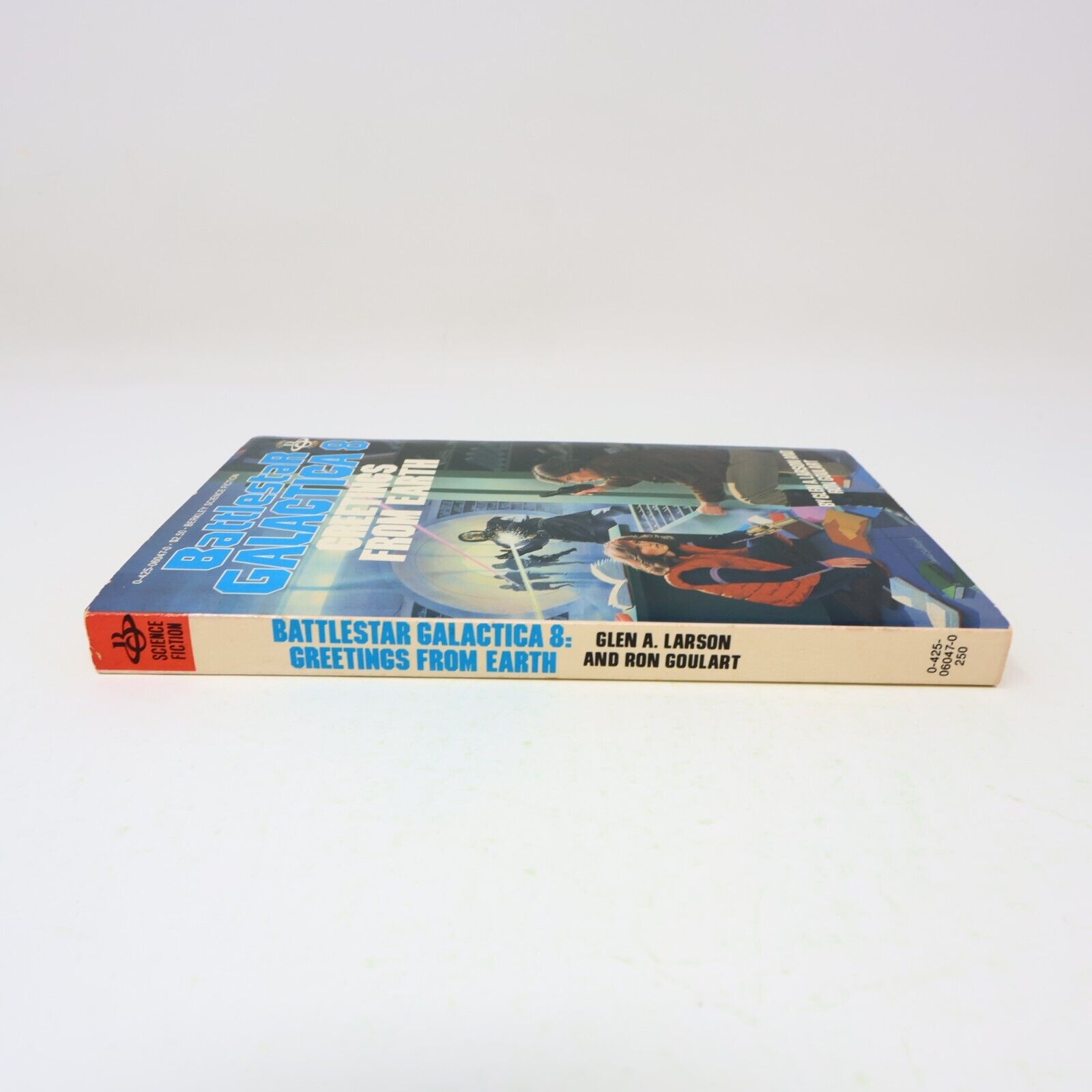 1983 Battlestar Gallactica #8 Greetings From Earth Larson/Goulart Berkley PB 80s