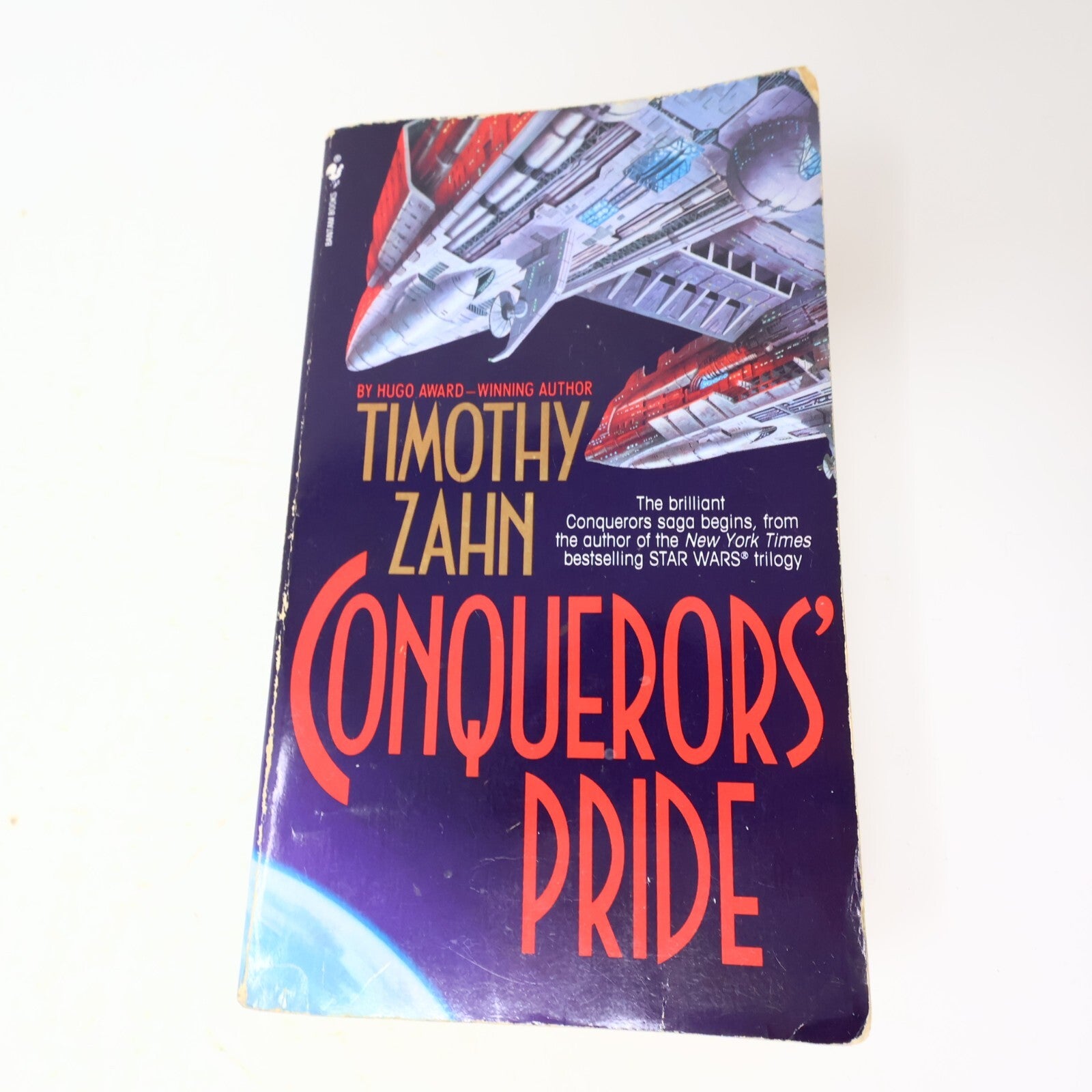 Conquerors' Heritage/Pride 2 Books Lot Timothy Zahn Spectra Science-Fiction 90s