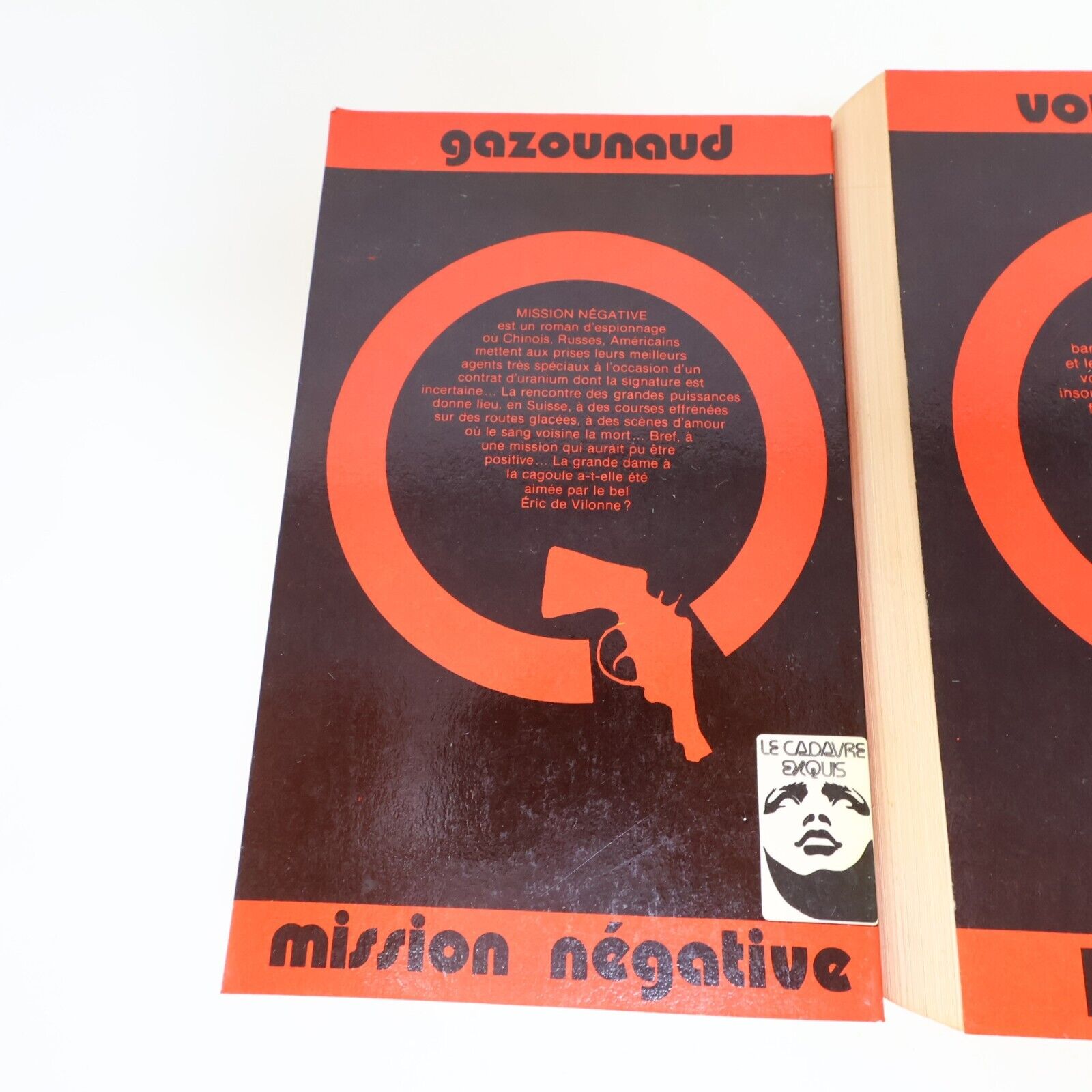 Le Cadavre Exquis #1-2, 4 Lot 3 Livres Villemaire Voukirakis Gazounaud Français