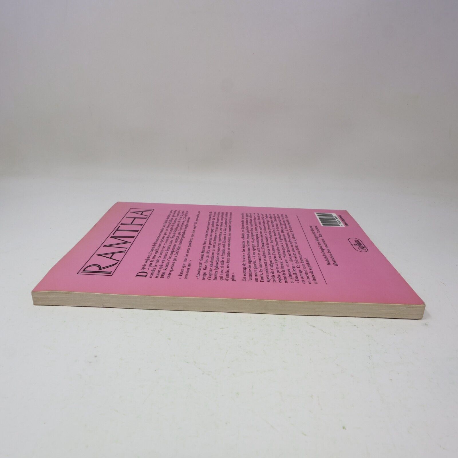 1999 Ramtha Les Sessions l'Âme Soeur Français du Roseau Spiritualité Livre PB