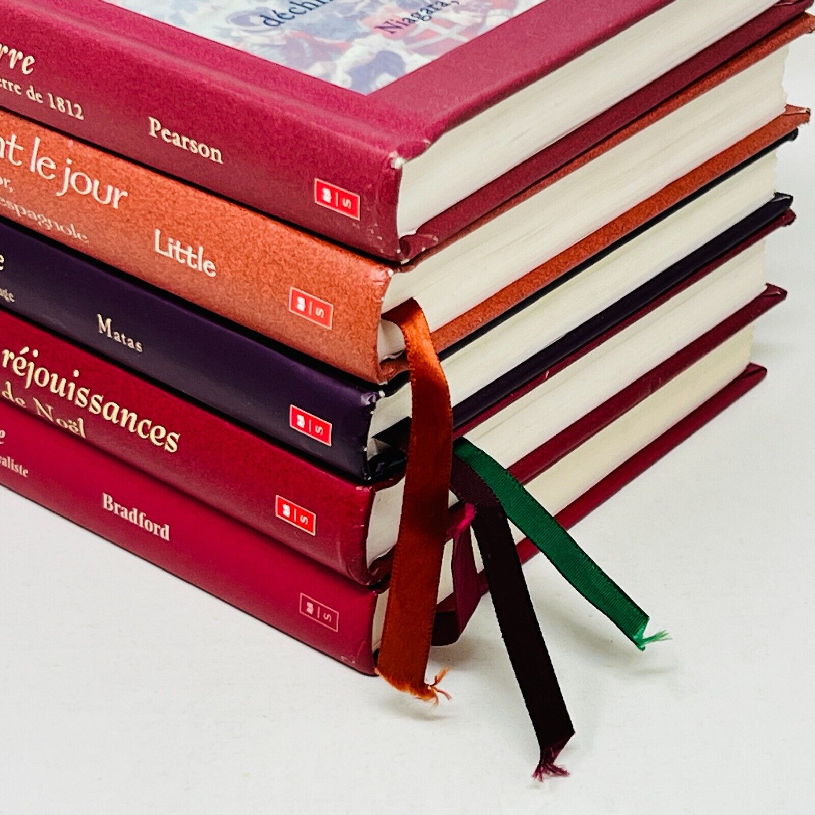 Lot de 5 Cher Journal Scholastic Vent de Guerre Pas sur la Neige Livres Français