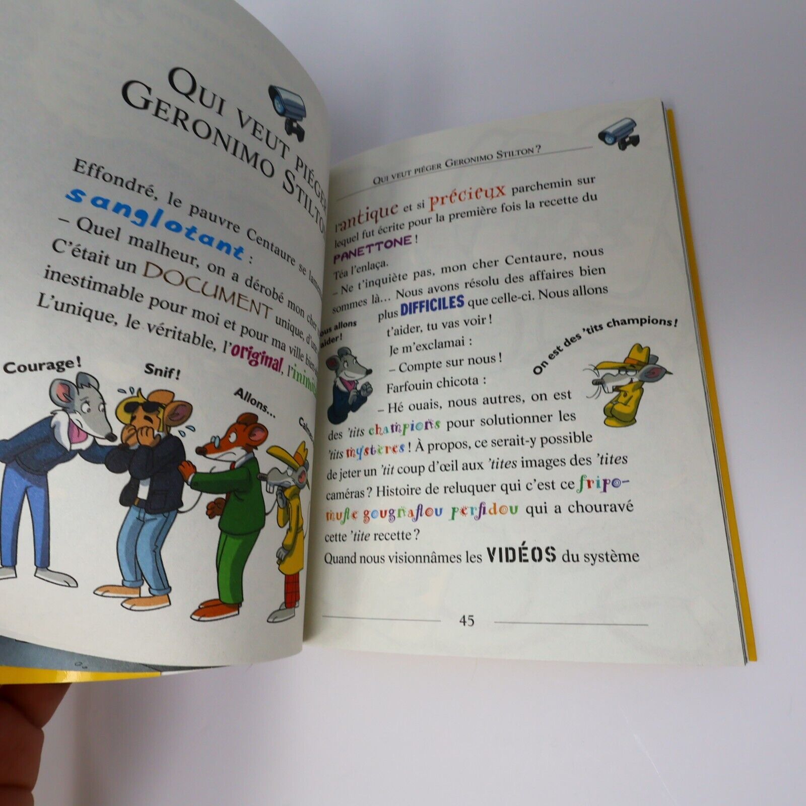 Lot 12 Livres Geronimo Stilton Albin Michel Français French Enfants Paperback PB
