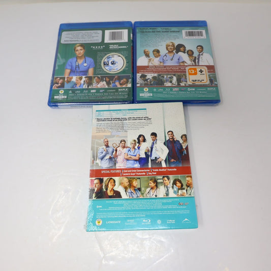 Nurse Jackie Blu-ray Seasons 1-2-3 Factory Sealed Edie Falco Comedy Drama NTSC
