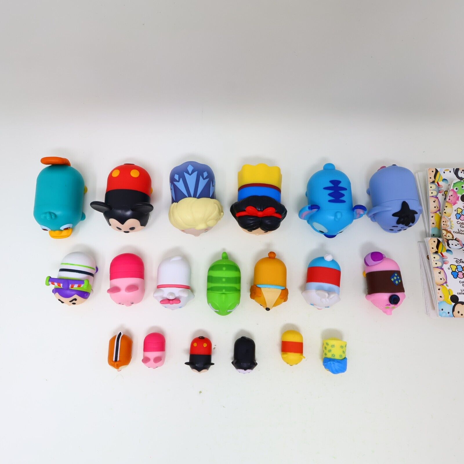 Lot of 19 Disney Tsum Tsum Figures Jakks Toys Eeyore Mickey Stitch Snow White