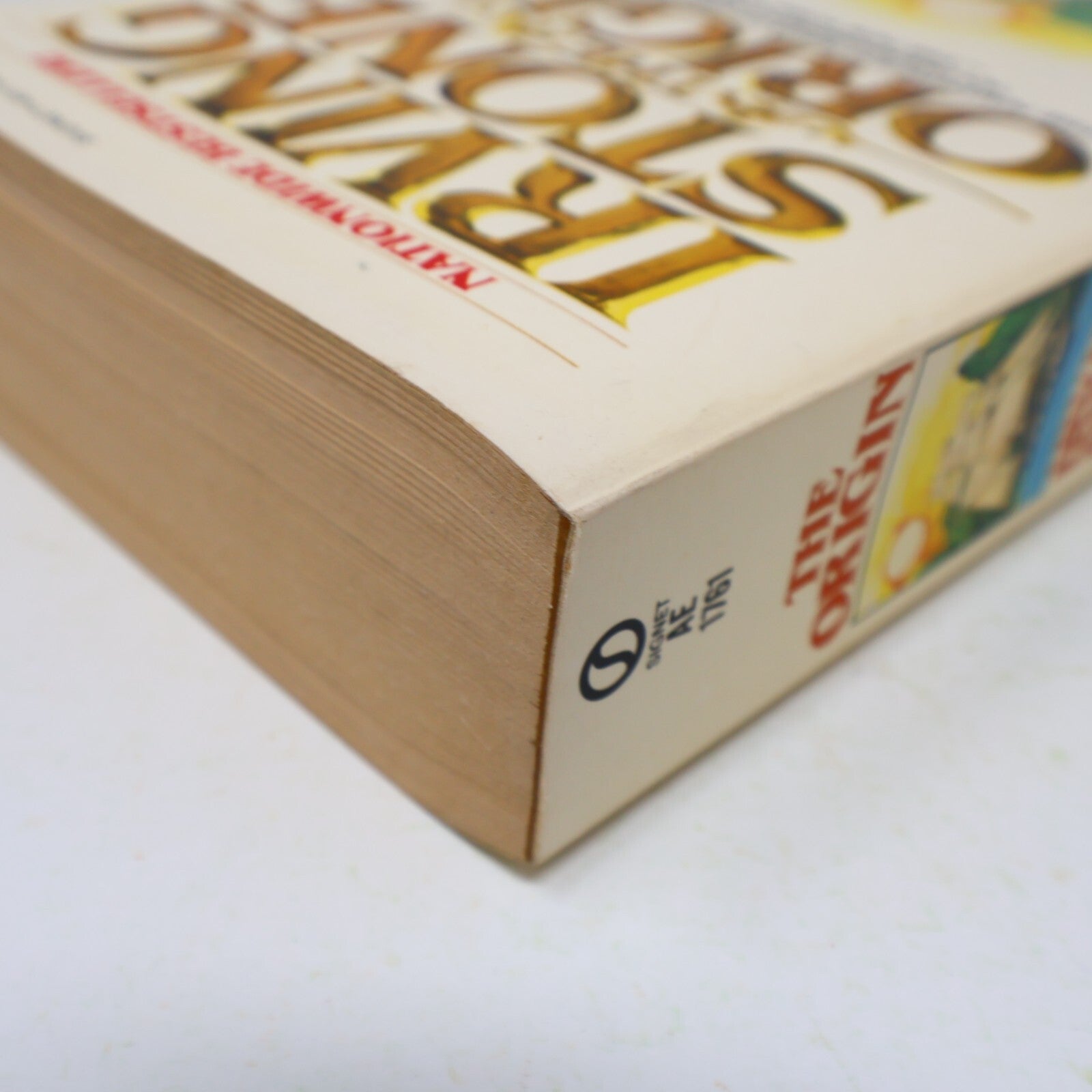 1982 The Origin a Biographical Novel of Charles Darwin Irving Stone Signet Book
