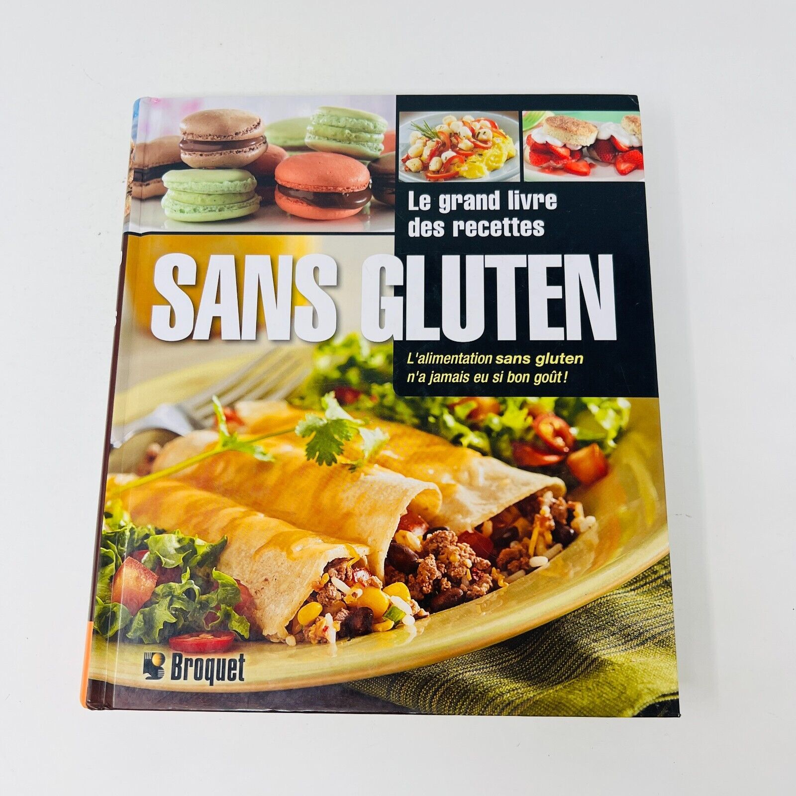 Lot de 2 Livres de Recettes Sans Gluten 21 Jours de Menus/Grand Livre Français