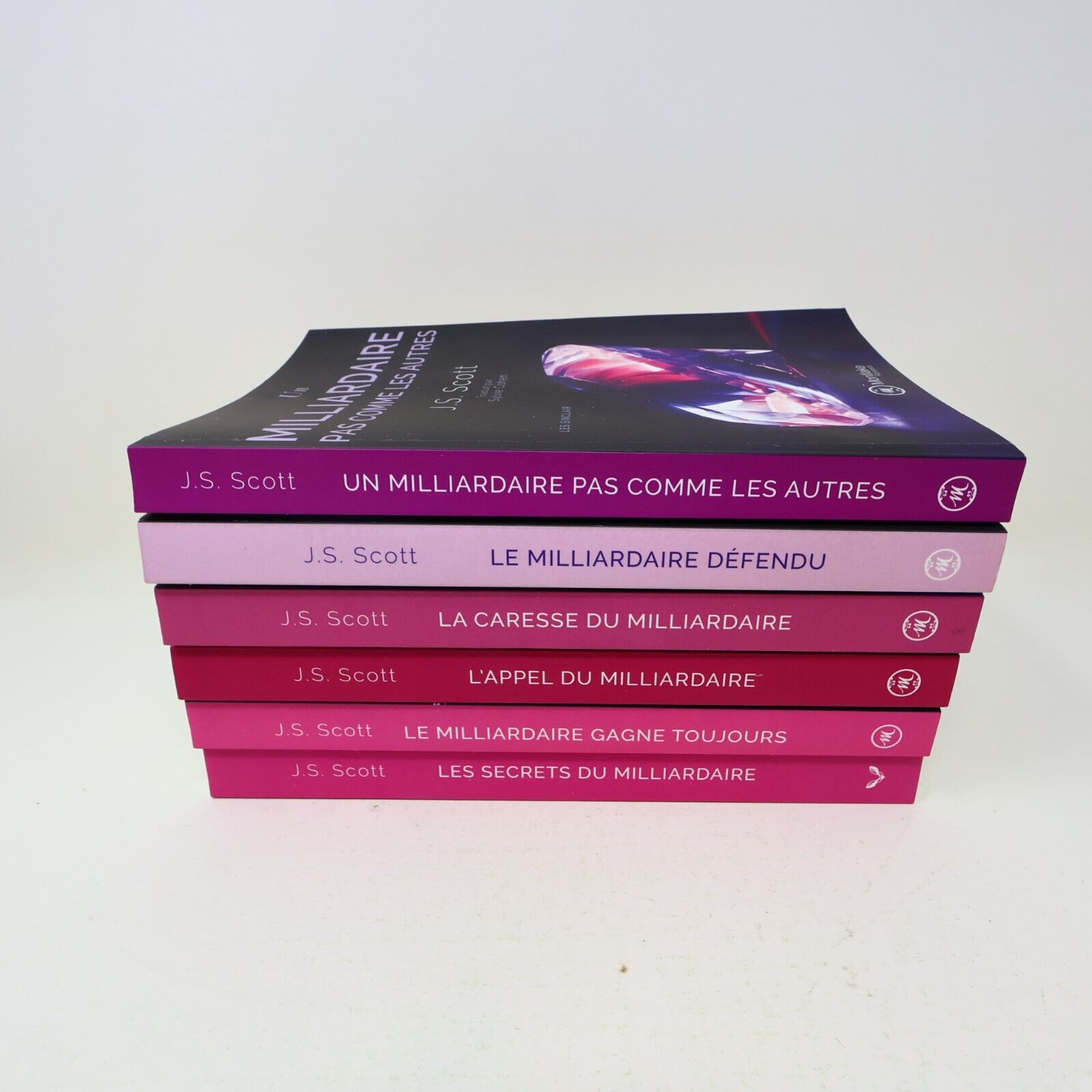 Les Sinclair Romance Érotisme Milliardaire Lot 6 Livres J. S. Scott Français PB