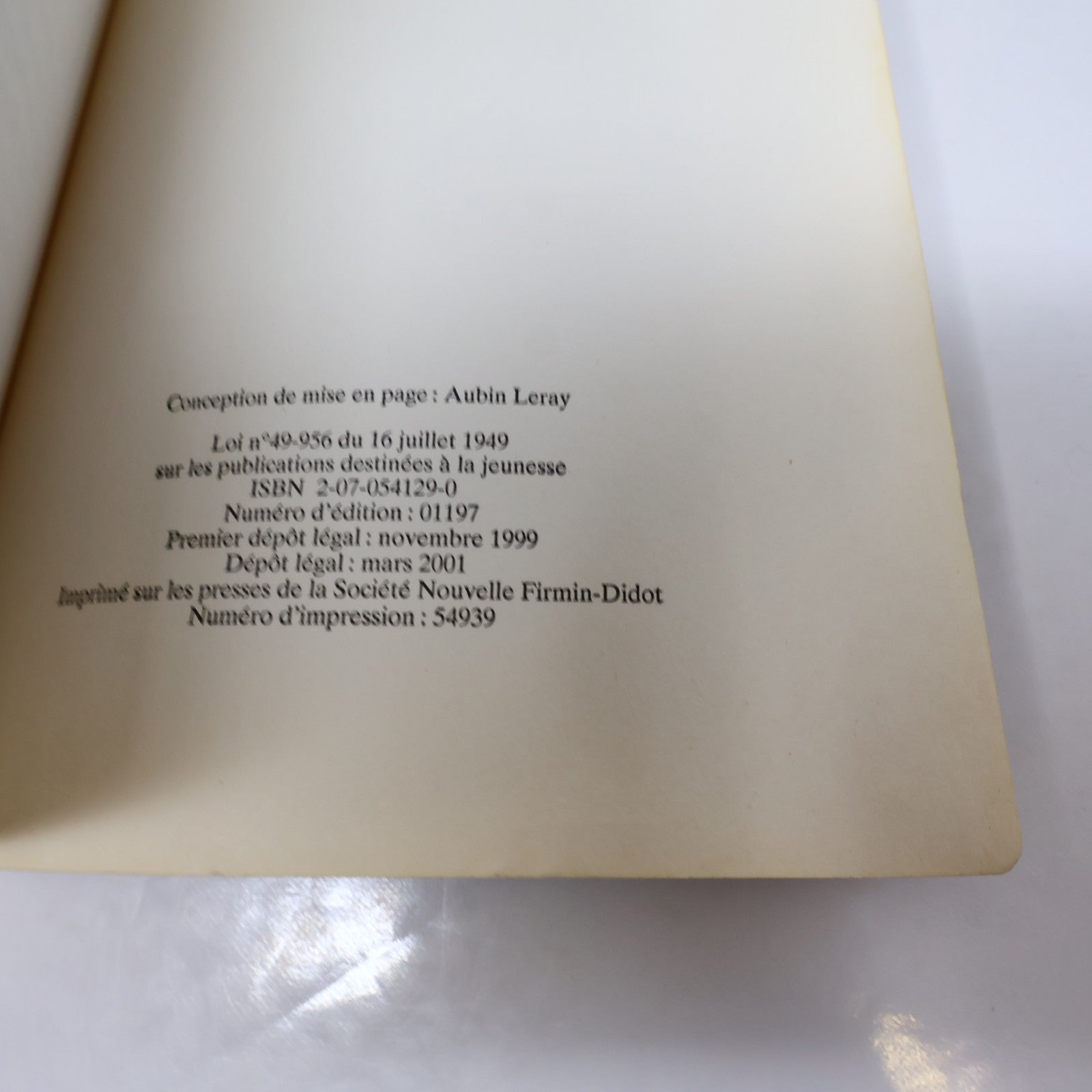 Harry Potter et la Chambre des Secrets J.K. Rowling 2001 PB Grand Format Livre