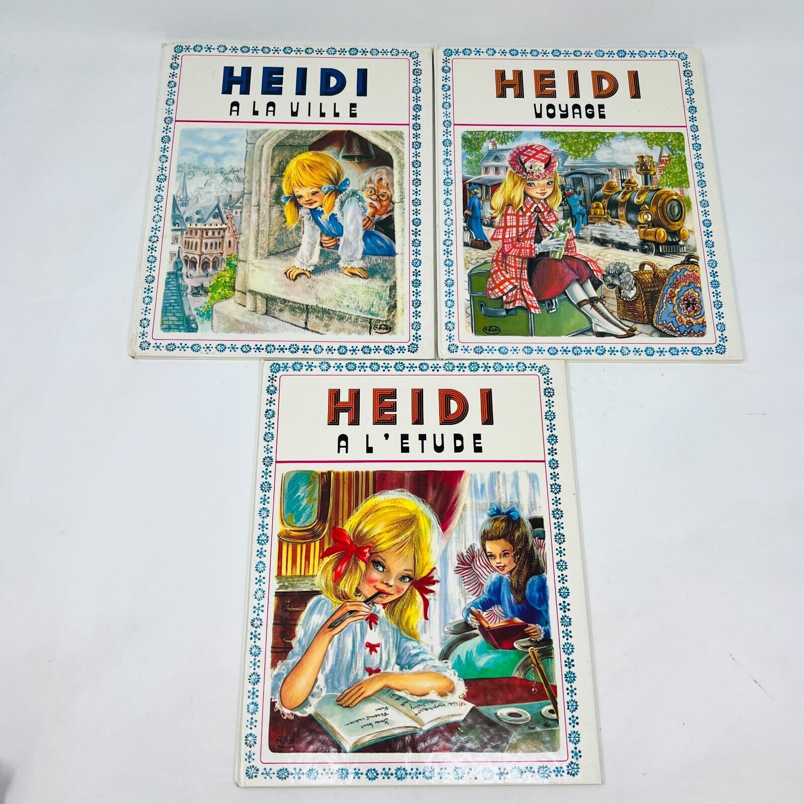 Lot 19 Livres Enfants Vintages Français French Children Bundle Candy Cités d'Or