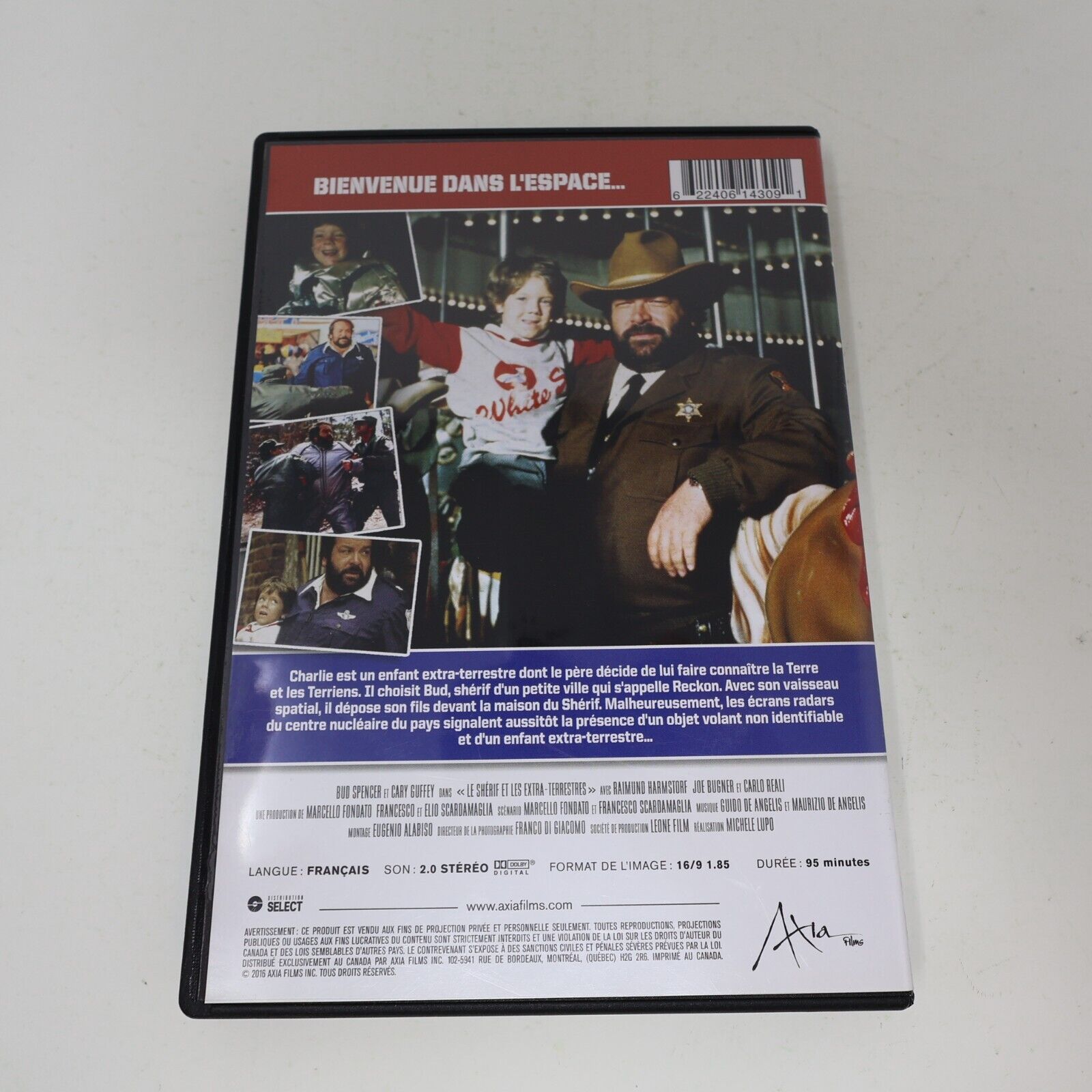Le Sherif et Les Extra-Terrestres DVD Bud Spencer NTSC Region 1 Français Testé