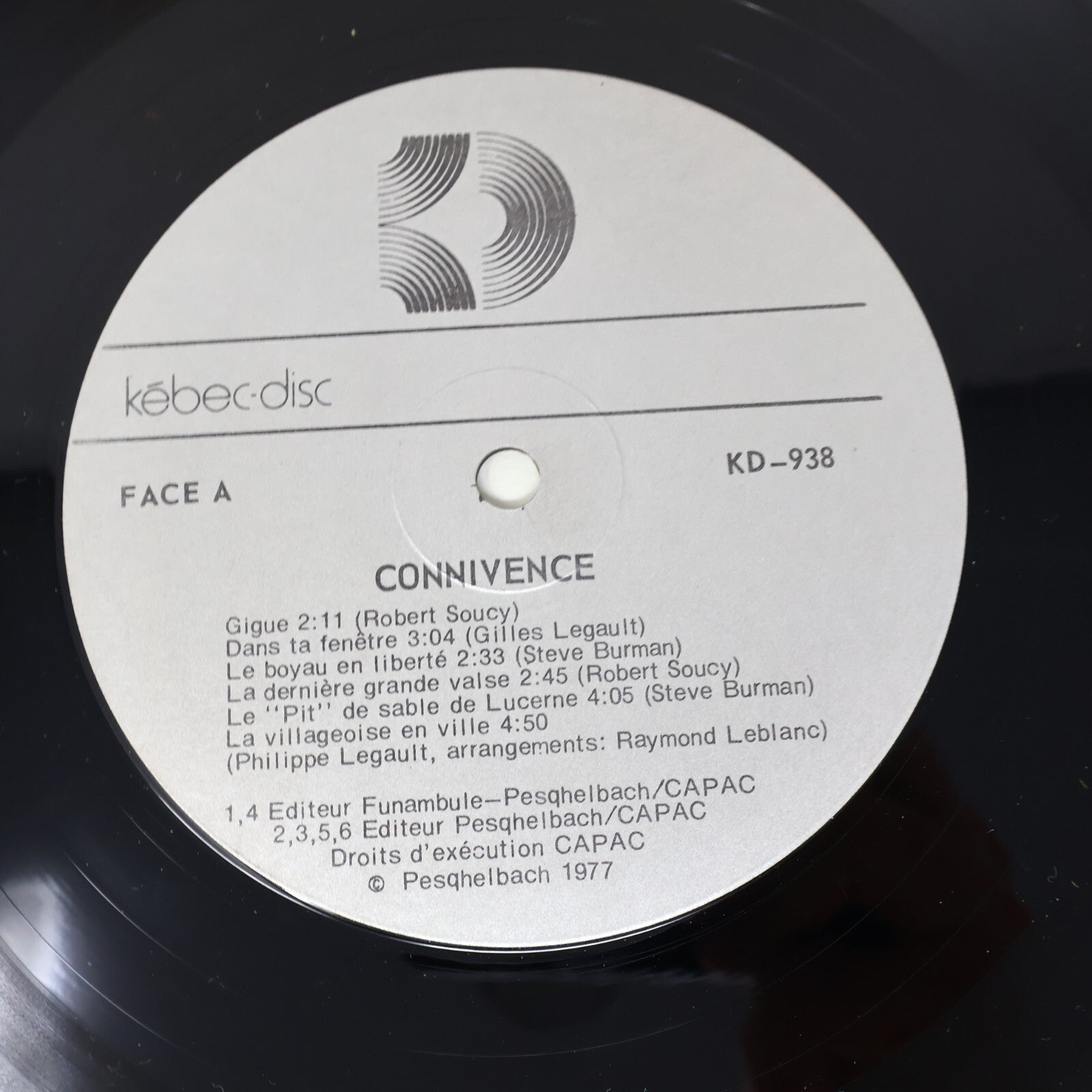 Rock/Pop/Folk/Funk Québécois 70s Lot 8 Disques Toubabou/Julien/Barde/Connivence