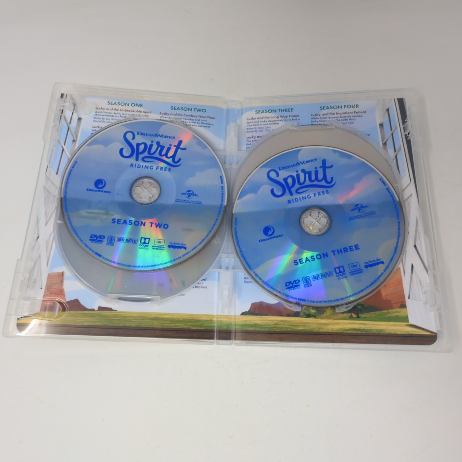 Spirit Riding Free Seasons #1-8 Lot 2 DVD Complete Series NTSC Tested DreamWorks