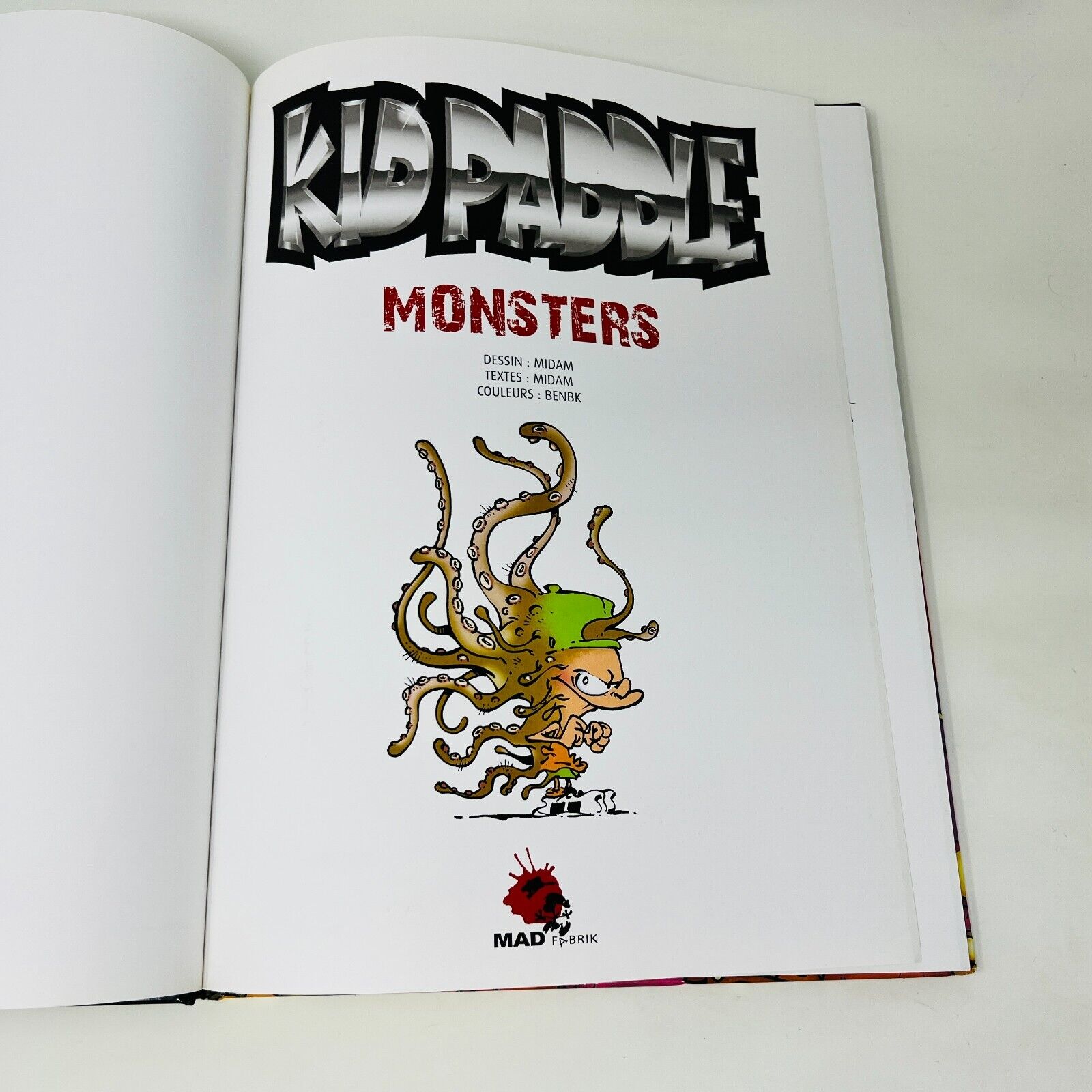 2010 Kid Paddle Monsters Hors Série de Midam Bande Dessinée Français Mad Fabrik