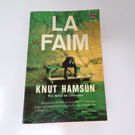 La Faim Knut Hamsun Poche 1972 Littérature Français Paperback Livre 70s French