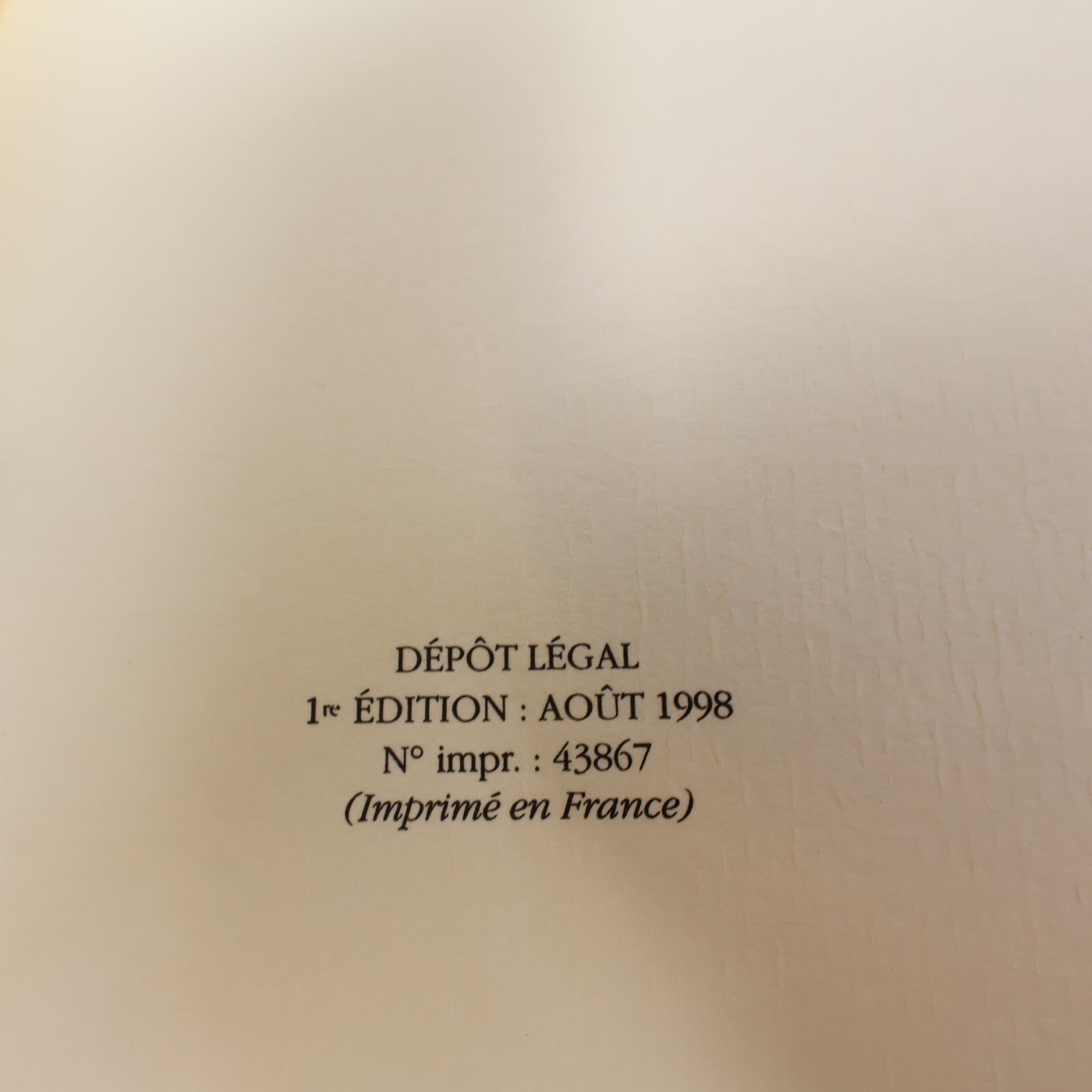 1998 La Cité Potemkine ou les Géométries de Dieu Rezvani Actes Sud Roman France