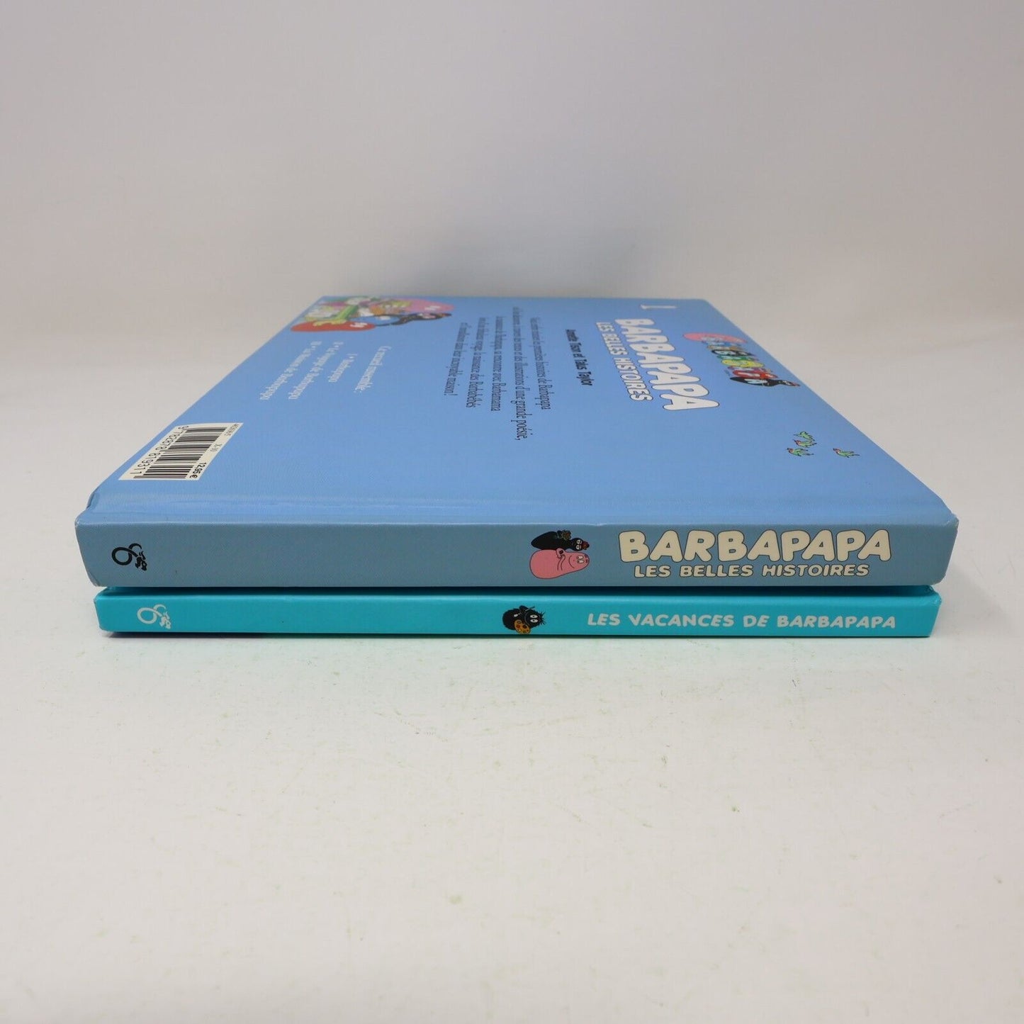 Barbapapa Lot 2 Livres Vacances Belles Histoires Enfants Dragon d'Or Français HC